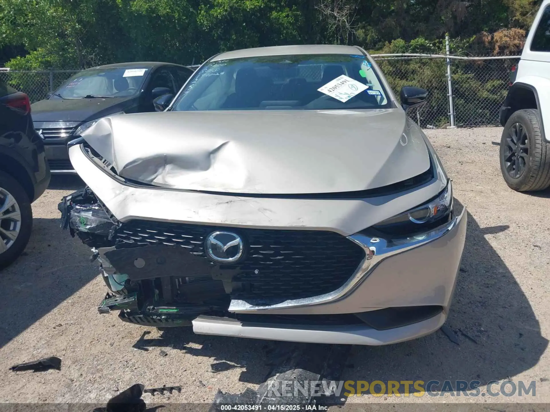 12 Photograph of a damaged car JM1BPABMXS1775333 MAZDA MAZDA3 2025