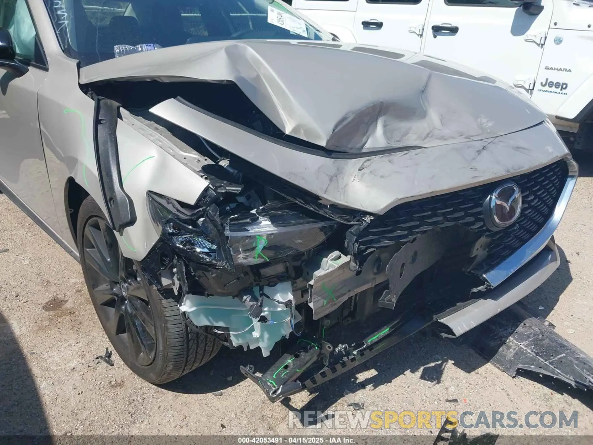 6 Photograph of a damaged car JM1BPABMXS1775333 MAZDA MAZDA3 2025