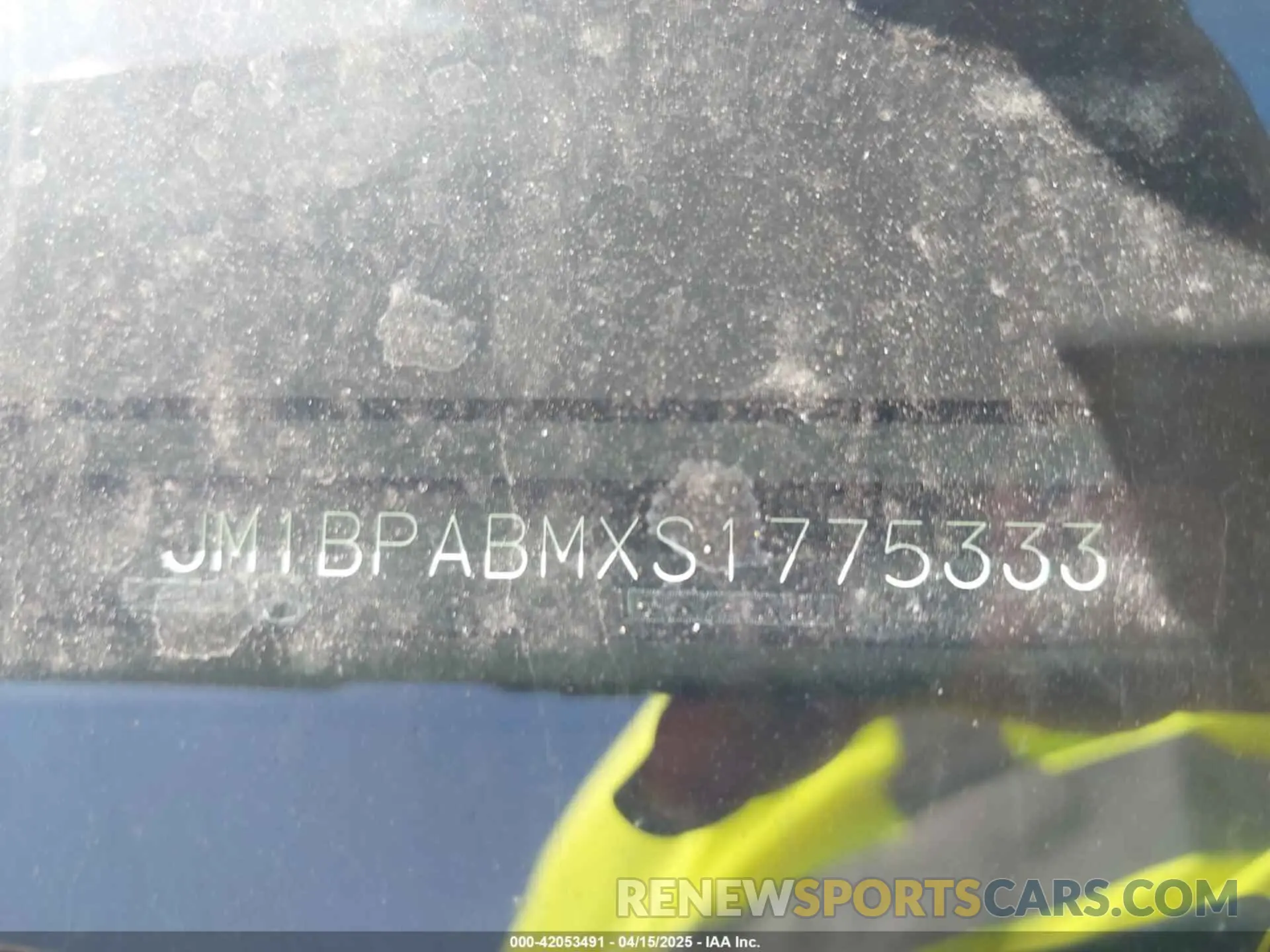 9 Photograph of a damaged car JM1BPABMXS1775333 MAZDA MAZDA3 2025
