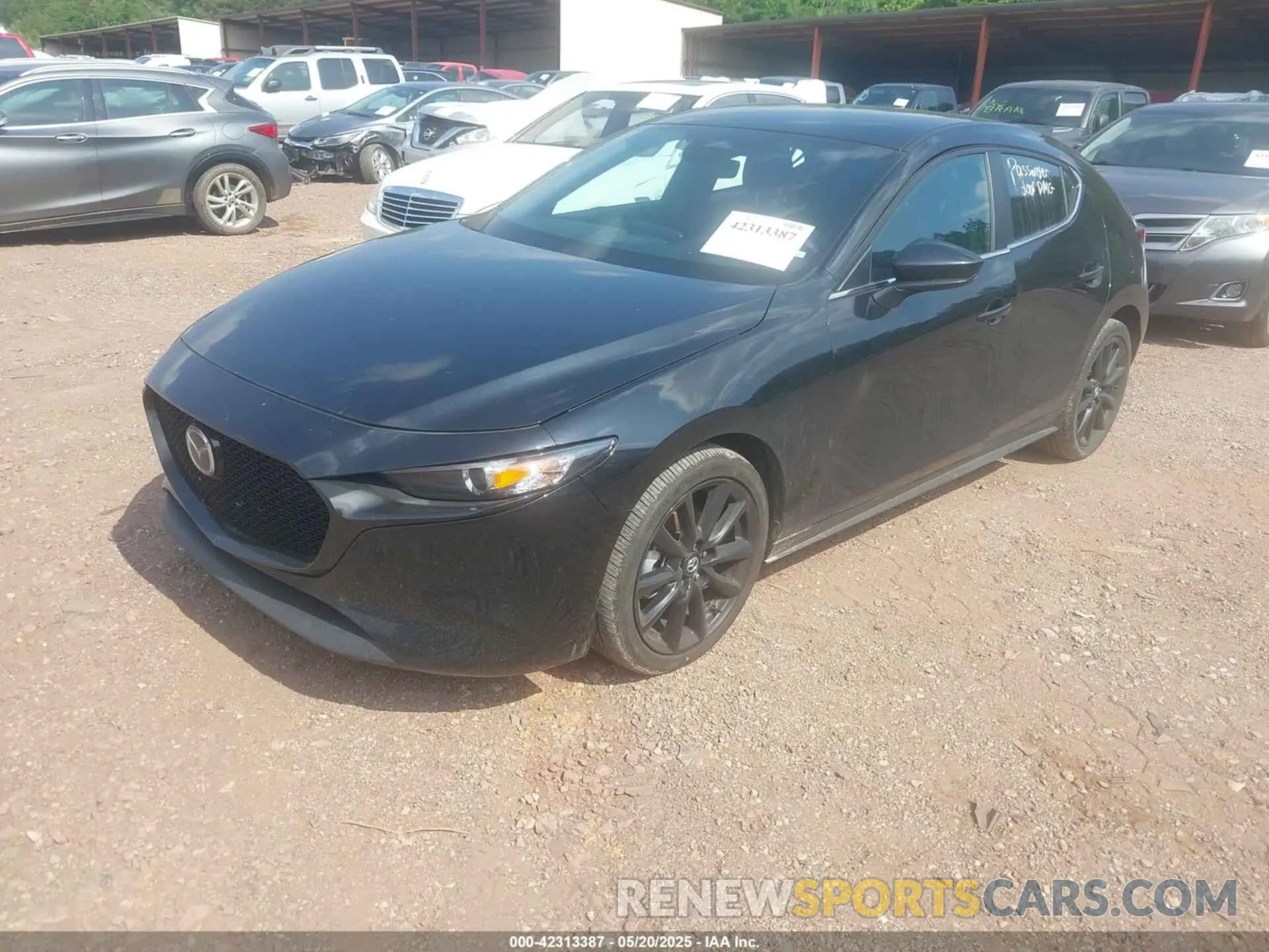 2 Photograph of a damaged car JM1BPAKM8S1752519 MAZDA MAZDA3 2025