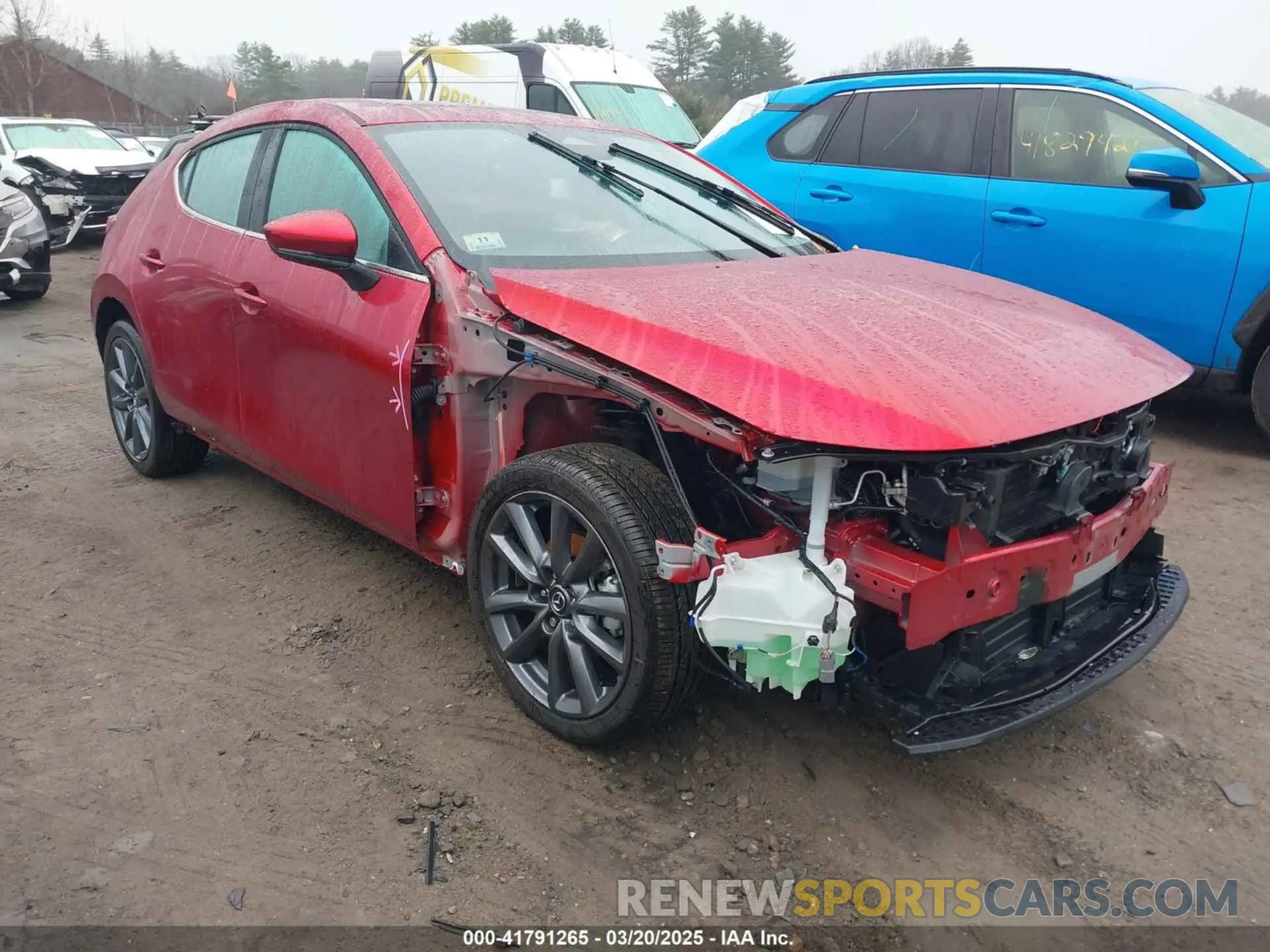 1 Photograph of a damaged car JM1BPALM1S1751954 MAZDA MAZDA3 2025
