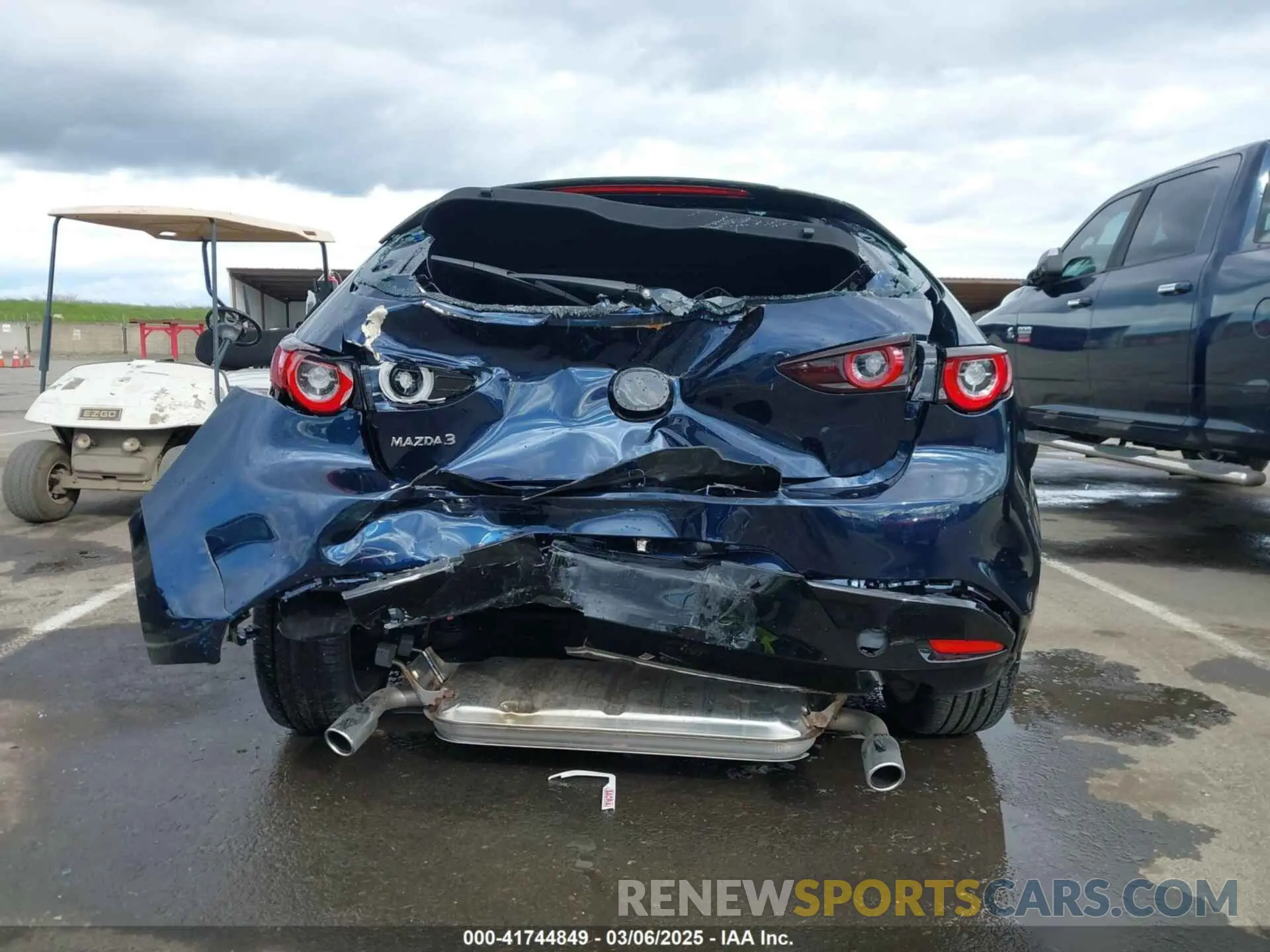 6 Фотография поврежденного автомобиля JM1BPALMXS1757204 MAZDA MAZDA3 2025
