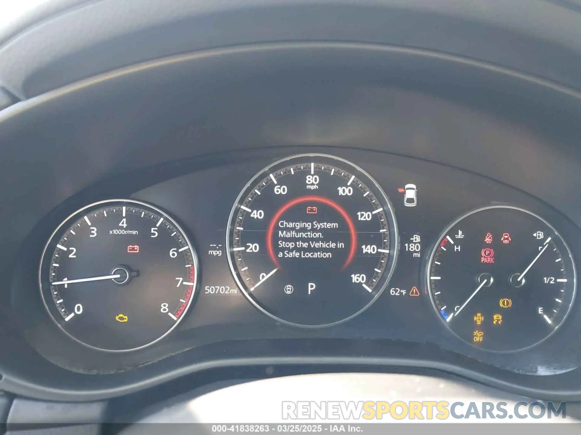 7 Photograph of a damaged car JM1BPBJM6K1124773 MAZDA MAZDA3 HATCHBACK 2019