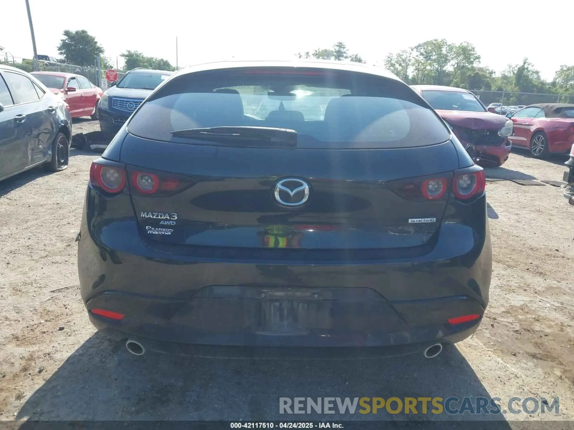 16 Фотография поврежденного автомобиля JM1BPBJM9K1122225 MAZDA MAZDA3 HATCHBACK 2019