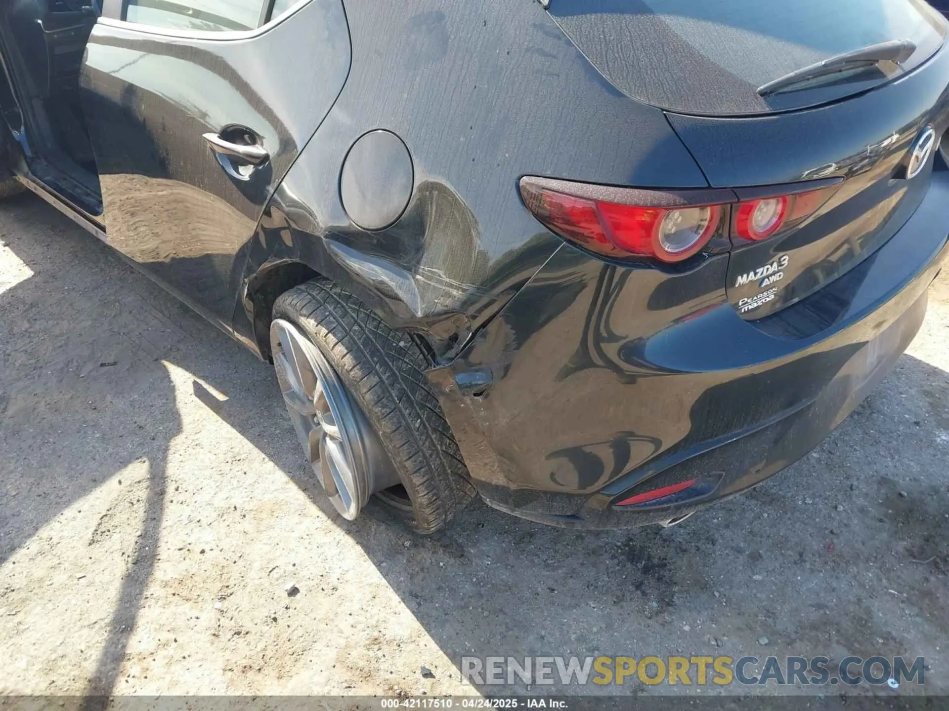 6 Фотография поврежденного автомобиля JM1BPBJM9K1122225 MAZDA MAZDA3 HATCHBACK 2019