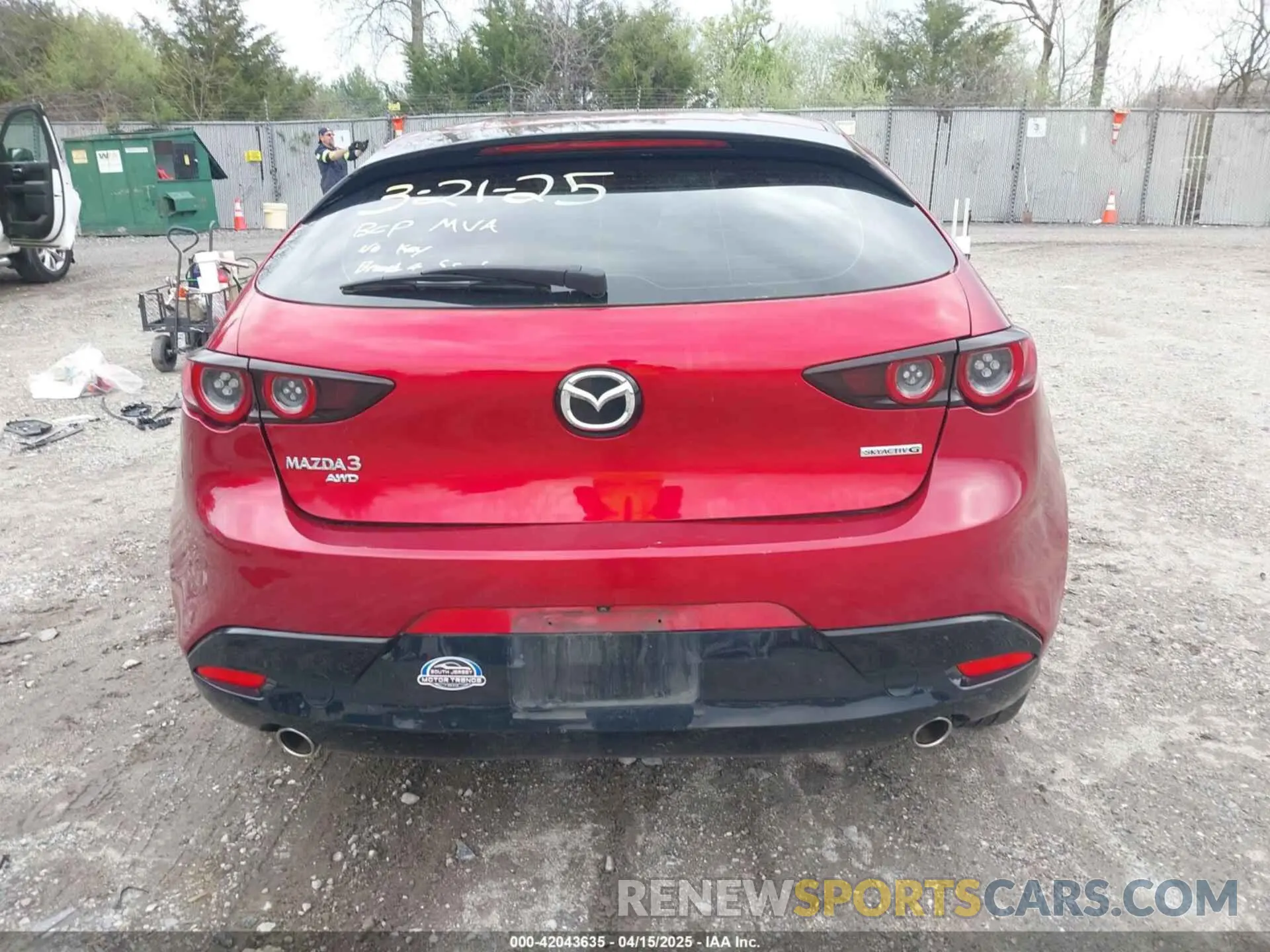 16 Фотография поврежденного автомобиля JM1BPBLM0L1158190 MAZDA MAZDA3 HATCHBACK 2020