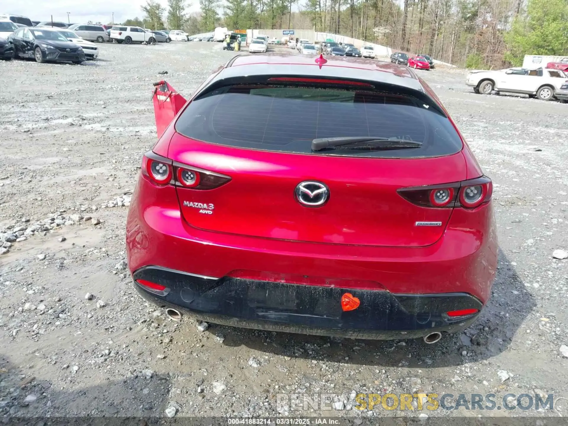 16 Photograph of a damaged car JM1BPBMM4L1162922 MAZDA MAZDA3 HATCHBACK 2020