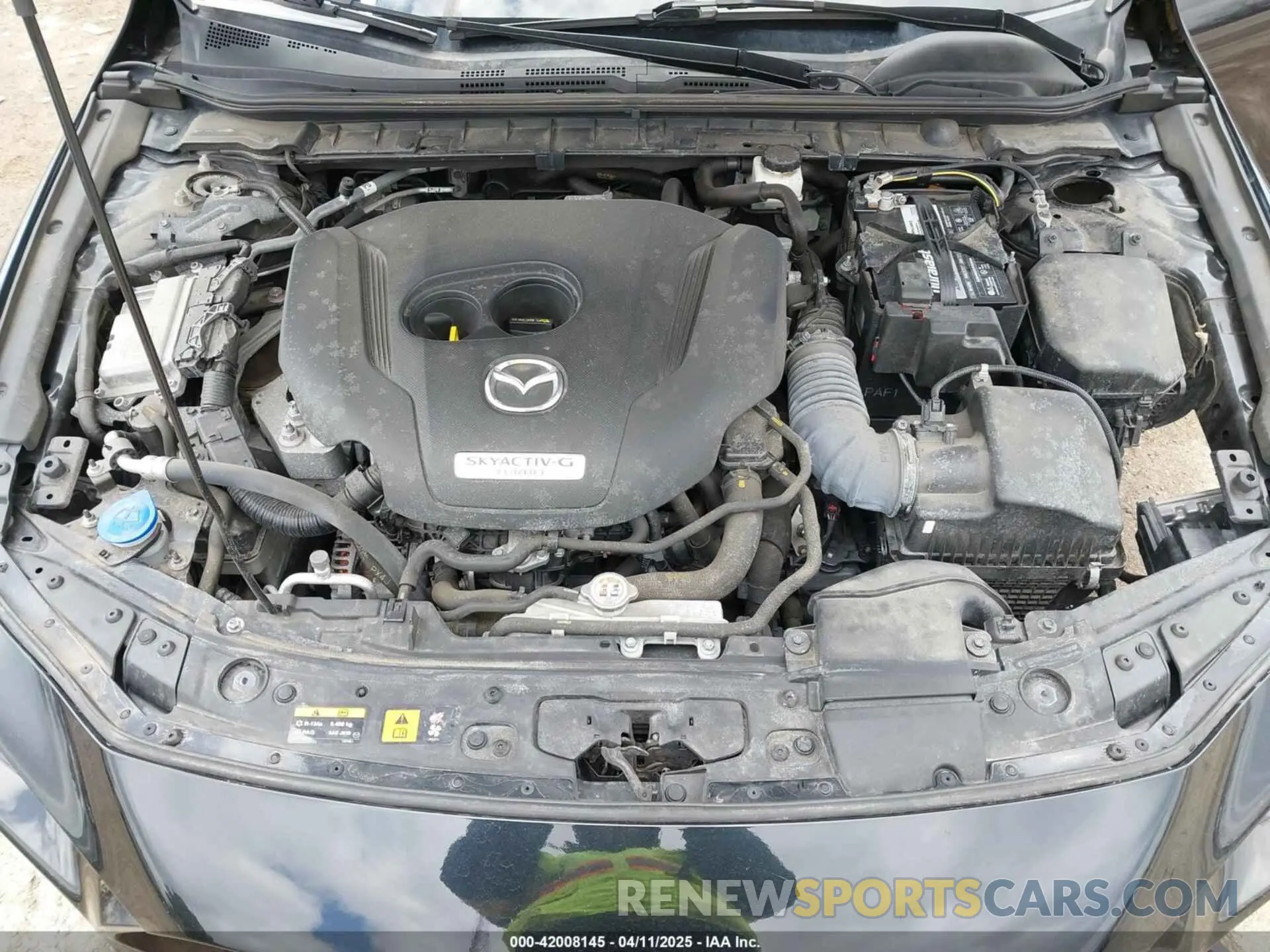 10 Фотография поврежденного автомобиля JM1BPBJY0M1344335 MAZDA MAZDA3 HATCHBACK 2021