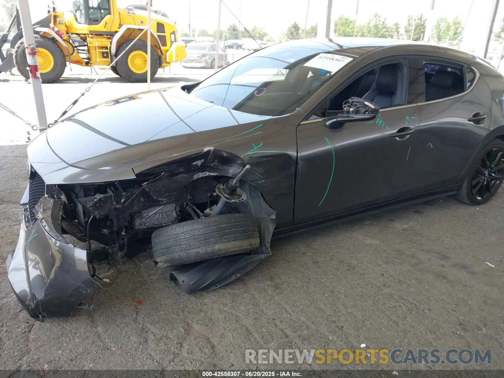 6 Photograph of a damaged car JM1BPBJYXM1338641 MAZDA MAZDA3 HATCHBACK 2021