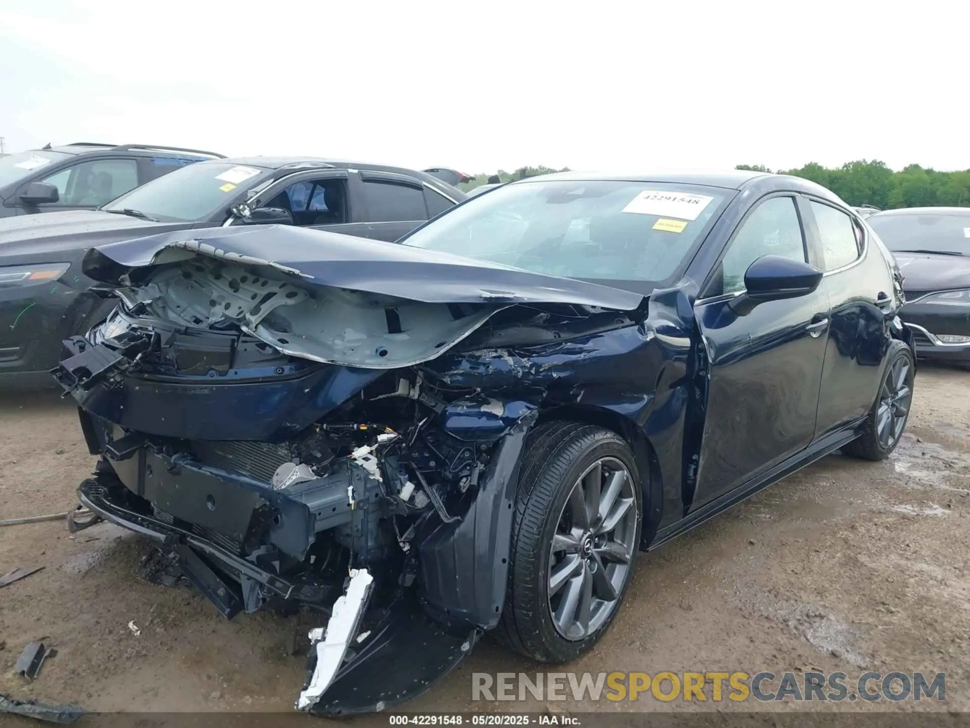 2 Photograph of a damaged car JM1BPBKL1M1308883 MAZDA MAZDA3 HATCHBACK 2021