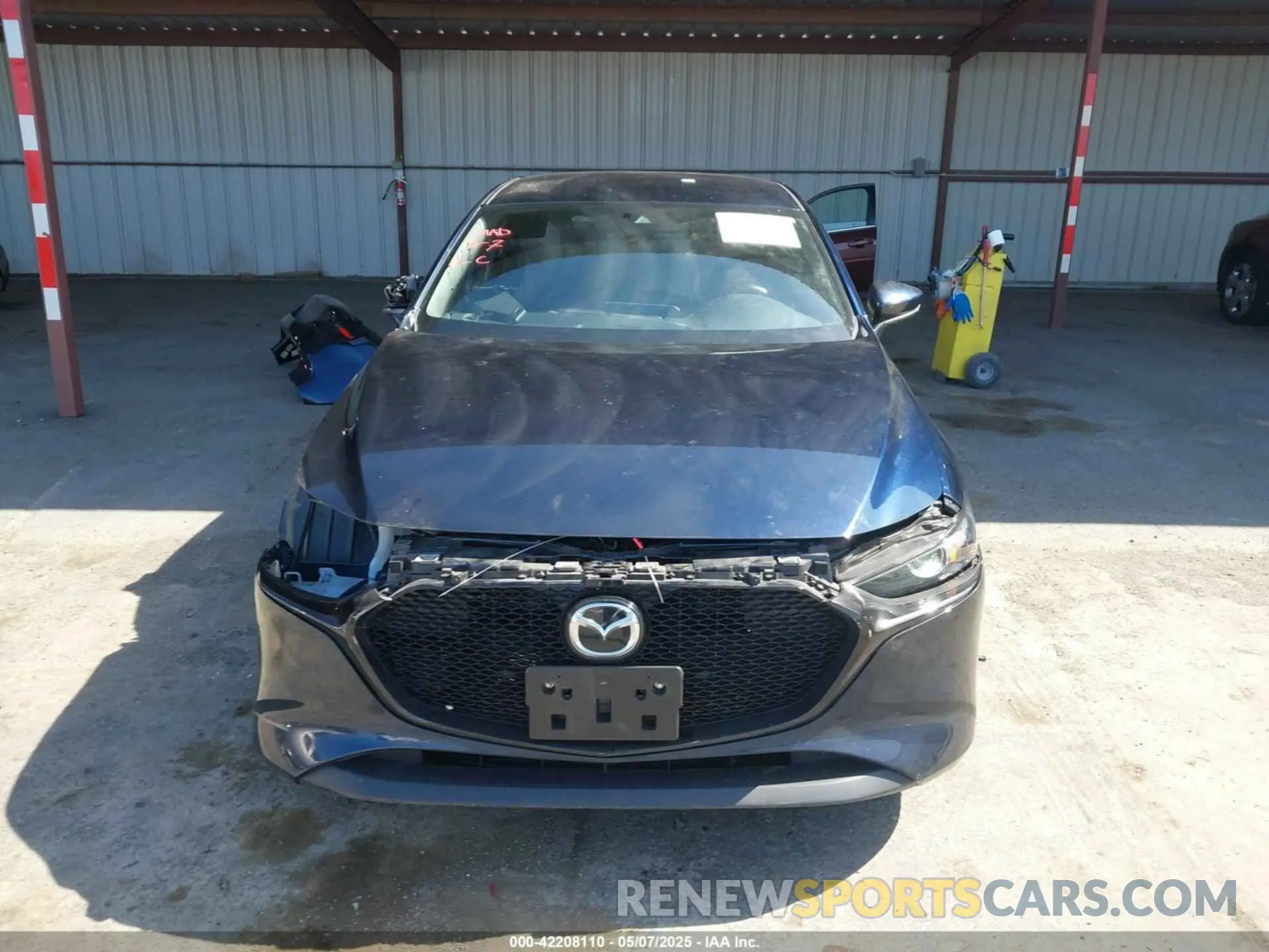 13 Photograph of a damaged car JM1BPBKL3M1402652 MAZDA MAZDA3 HATCHBACK 2021