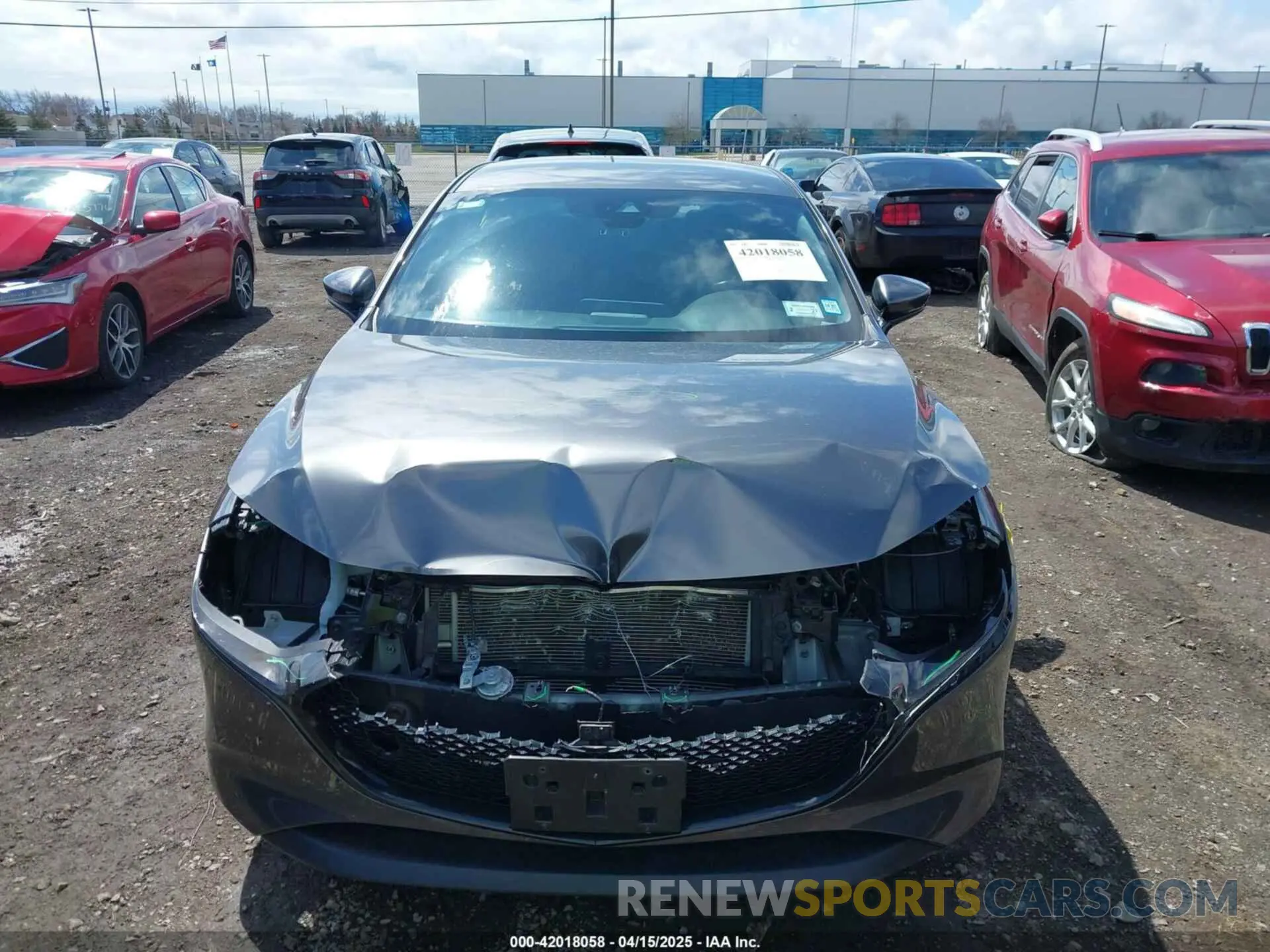 13 Photograph of a damaged car JM1BPBKLXM1337797 MAZDA MAZDA3 HATCHBACK 2021