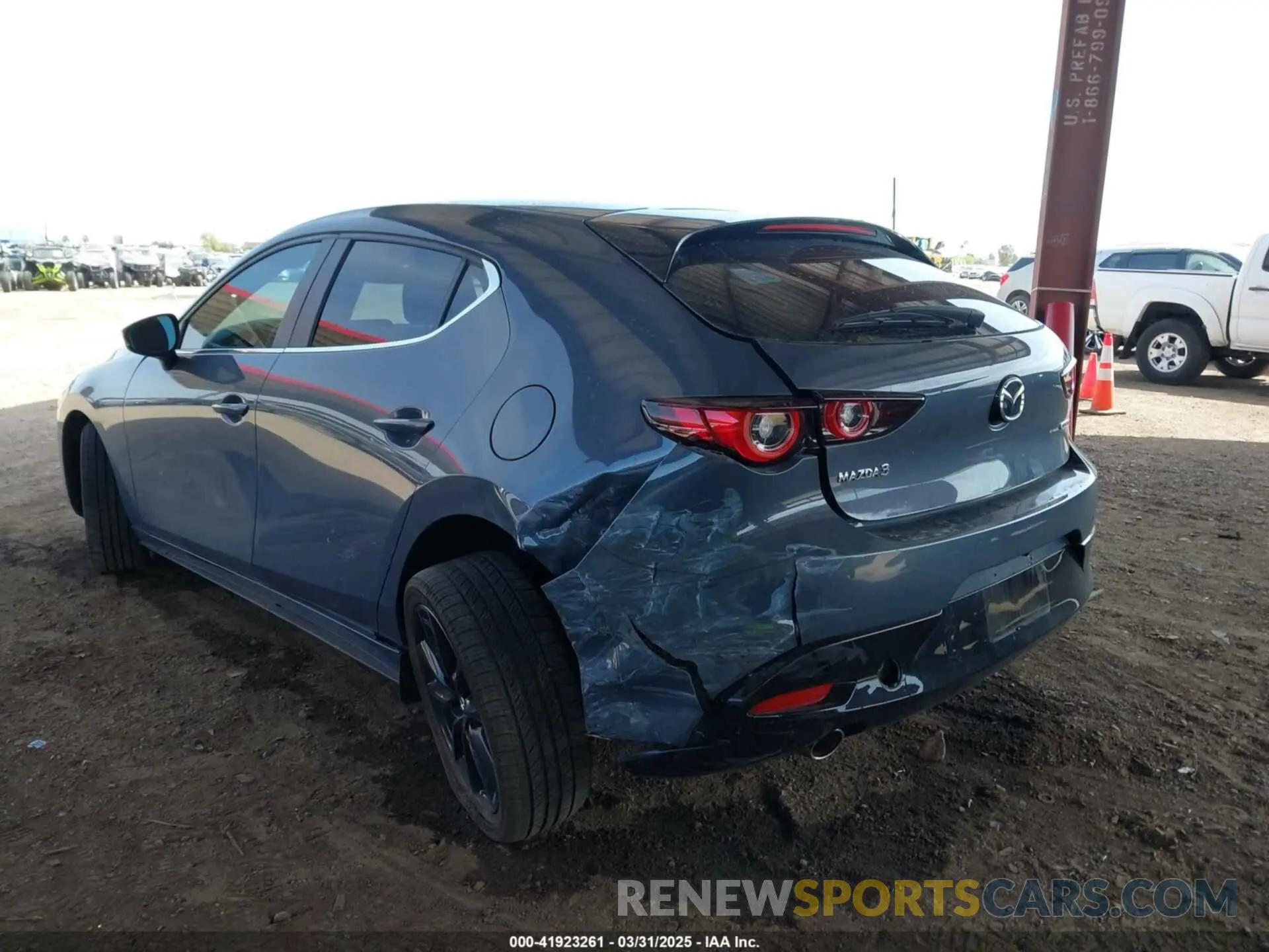 3 Photograph of a damaged car JM1BPALM3P1621388 MAZDA MAZDA3 HATCHBACK 2023