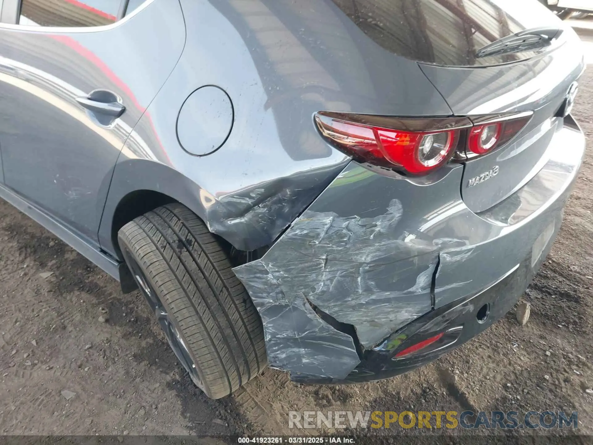 6 Photograph of a damaged car JM1BPALM3P1621388 MAZDA MAZDA3 HATCHBACK 2023