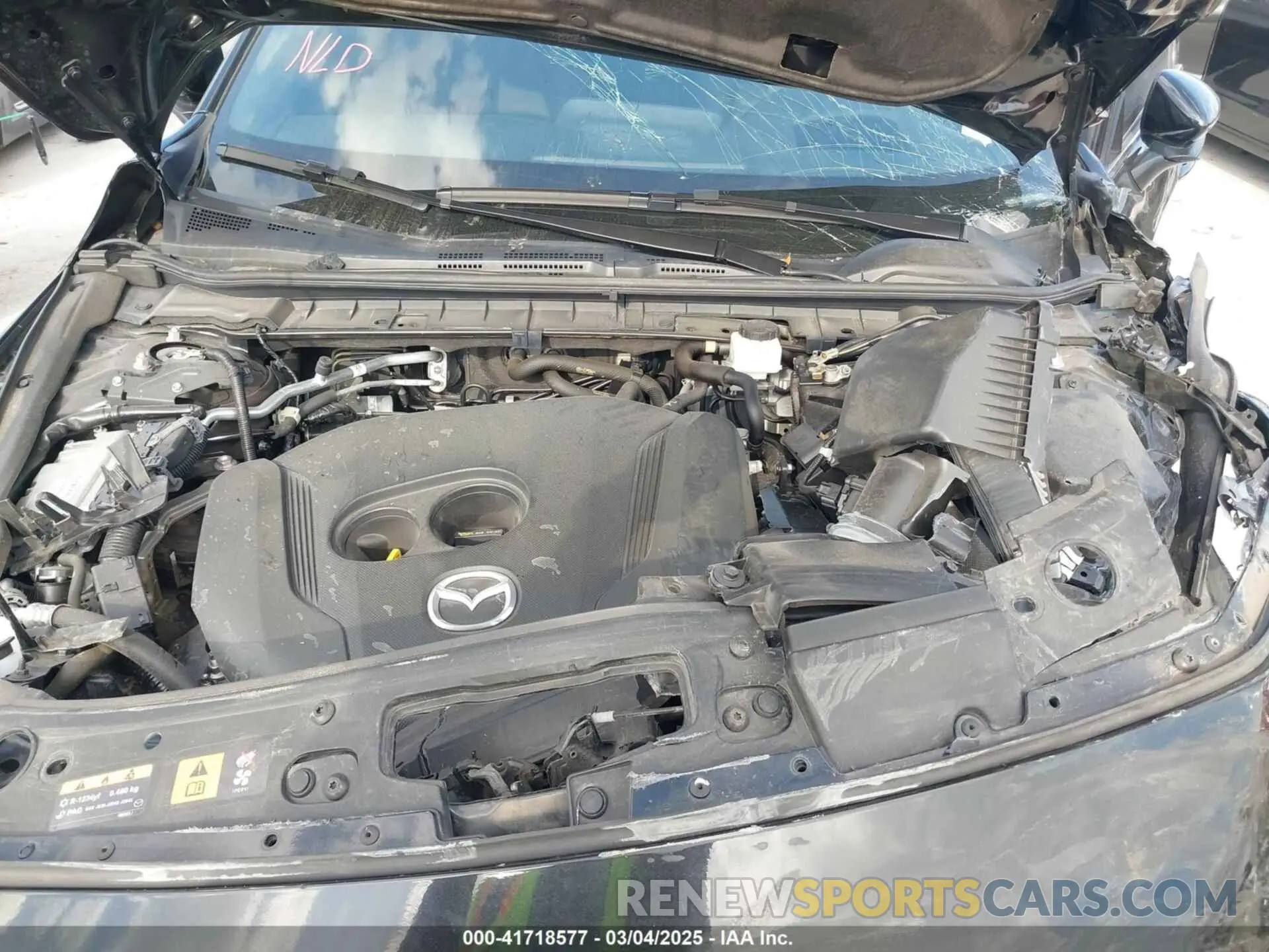 10 Фотография поврежденного автомобиля JM1BPBNY0P1615814 MAZDA MAZDA3 HATCHBACK 2023