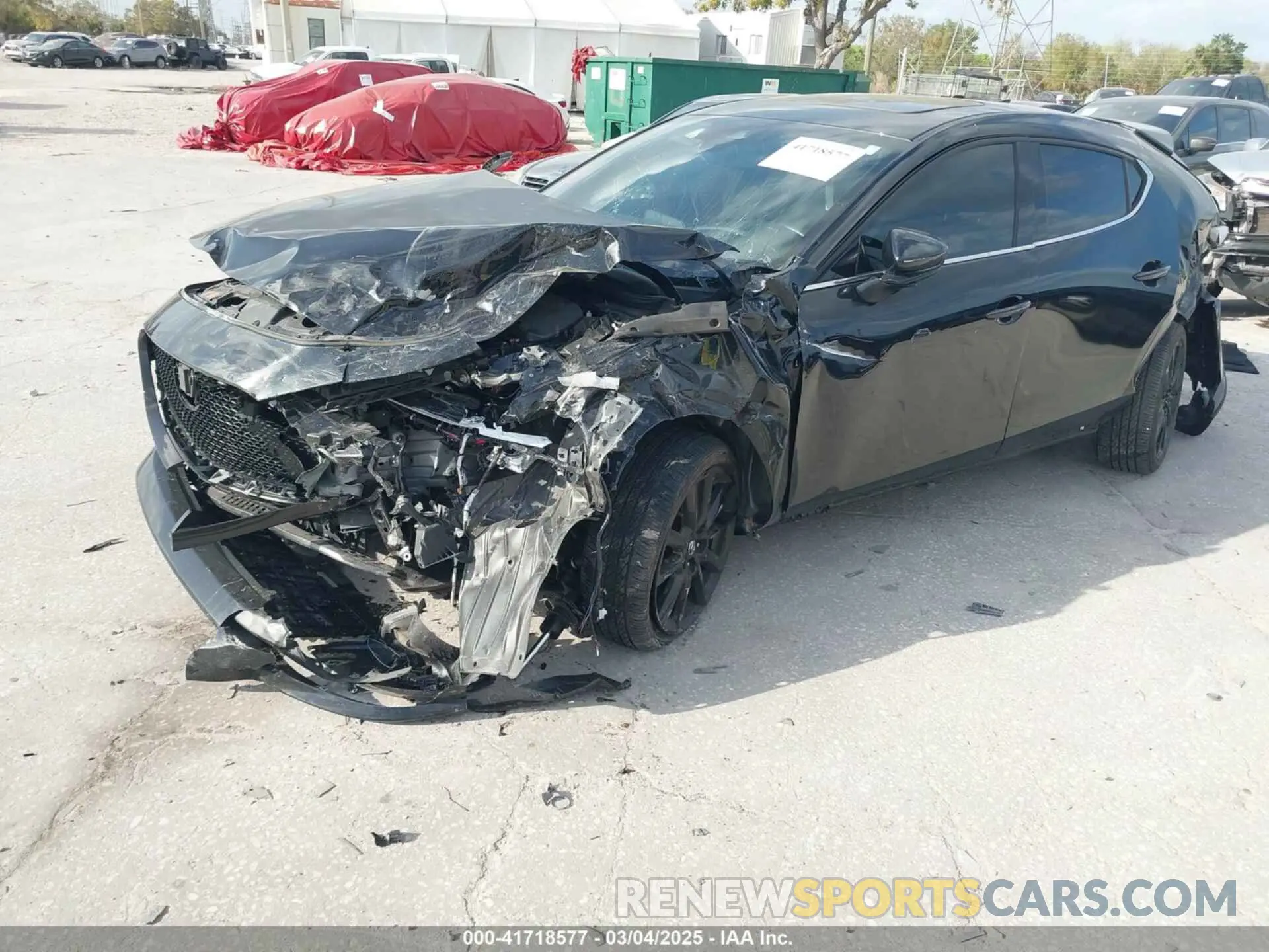 2 Фотография поврежденного автомобиля JM1BPBNY0P1615814 MAZDA MAZDA3 HATCHBACK 2023