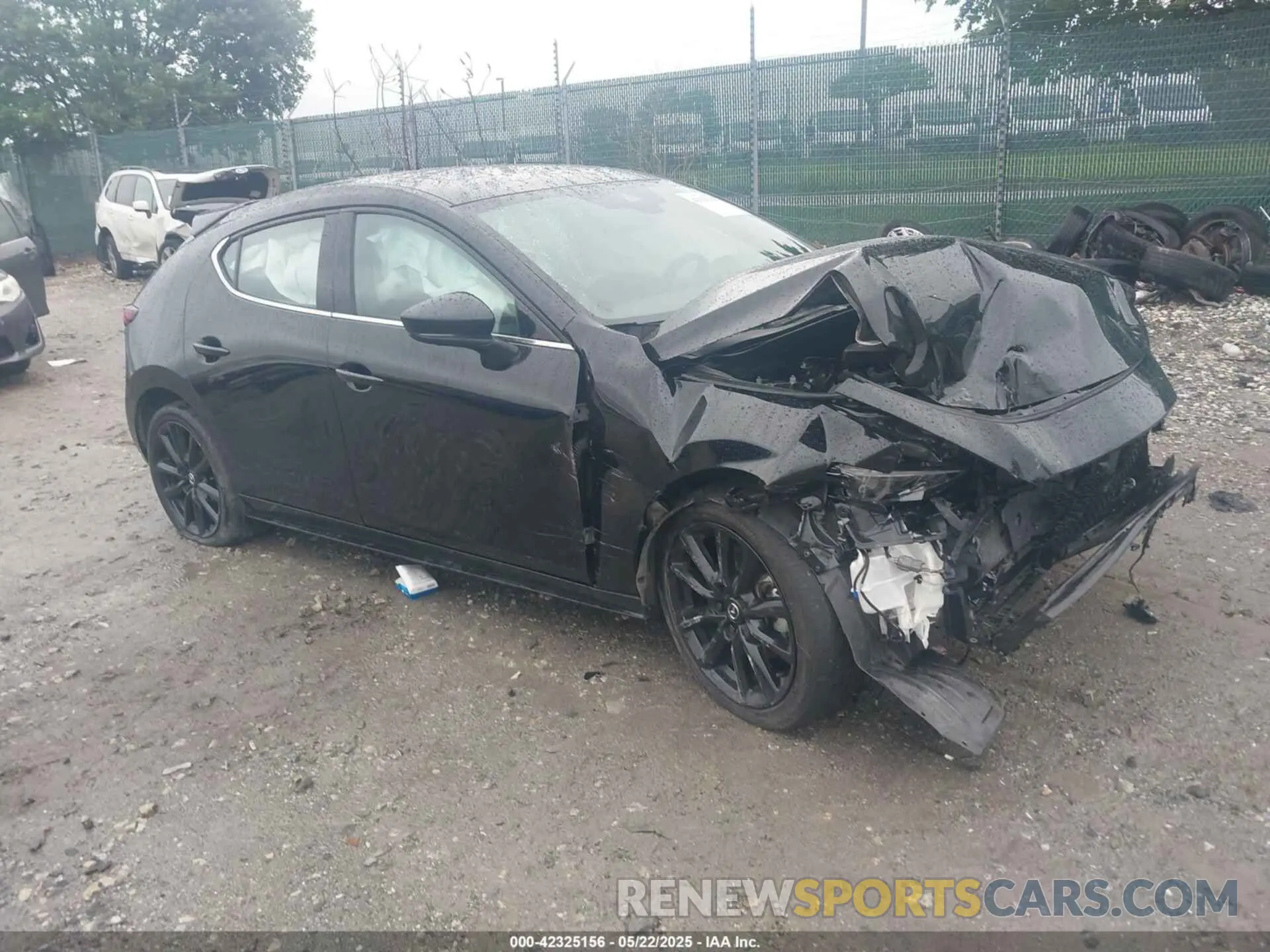 1 Photograph of a damaged car JM1BPBNY2P1605592 MAZDA MAZDA3 HATCHBACK 2023