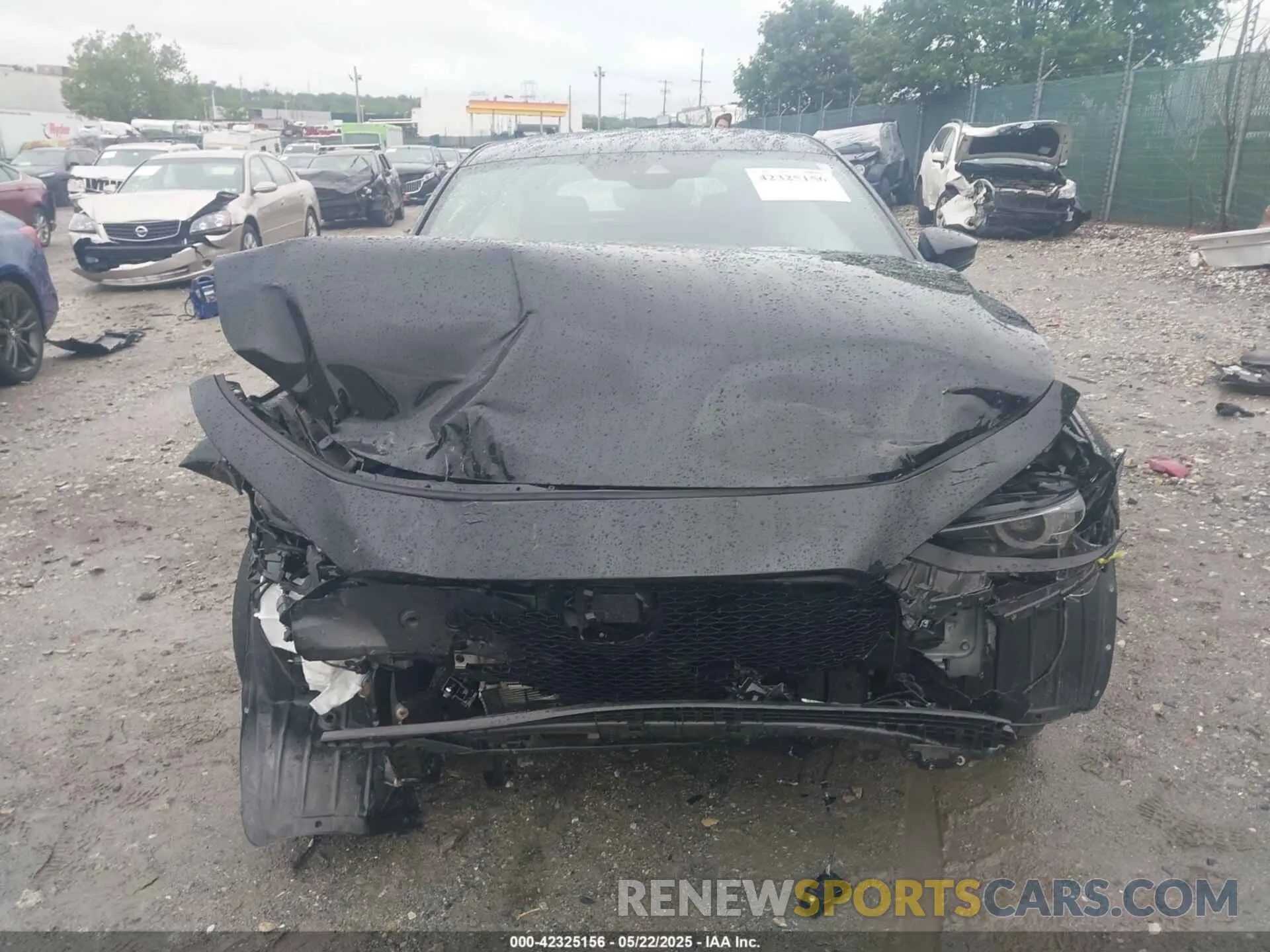 12 Photograph of a damaged car JM1BPBNY2P1605592 MAZDA MAZDA3 HATCHBACK 2023