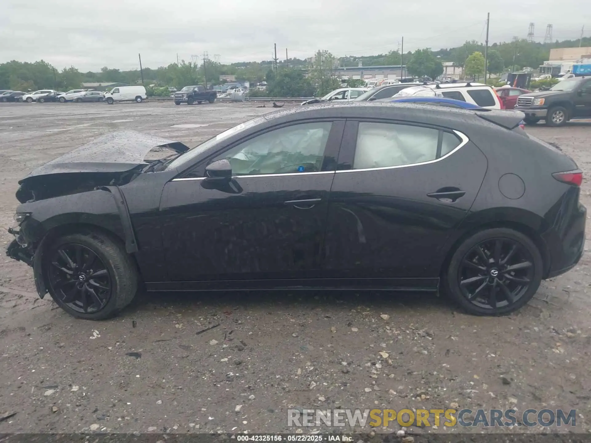 14 Photograph of a damaged car JM1BPBNY2P1605592 MAZDA MAZDA3 HATCHBACK 2023