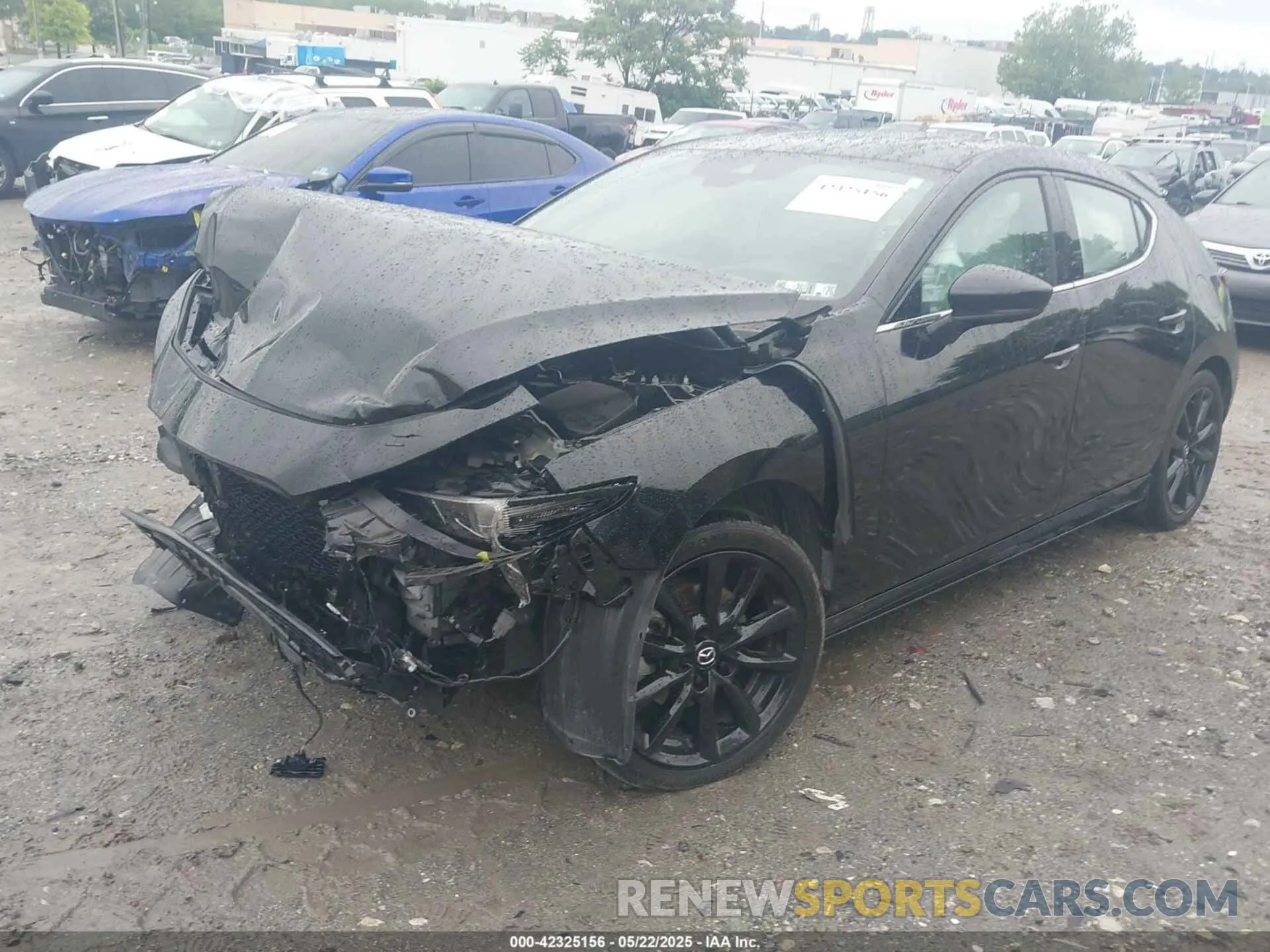2 Photograph of a damaged car JM1BPBNY2P1605592 MAZDA MAZDA3 HATCHBACK 2023