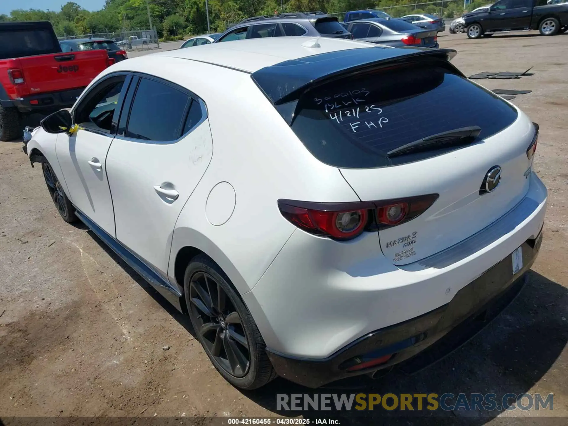 3 Фотография поврежденного автомобиля JM1BPBNY5P1603562 MAZDA MAZDA3 HATCHBACK 2023