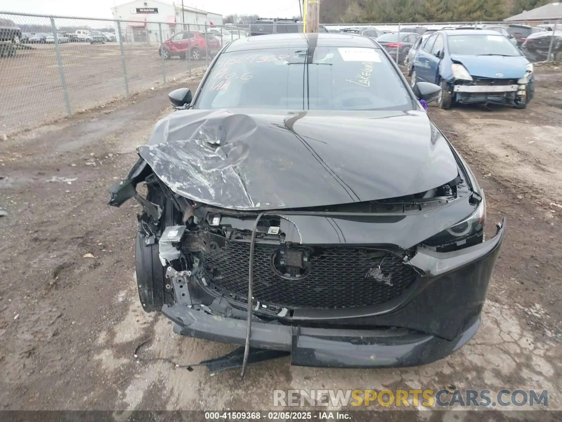 12 Photograph of a damaged car JM1BPBNY6R1716522 MAZDA MAZDA3 HATCHBACK 2024