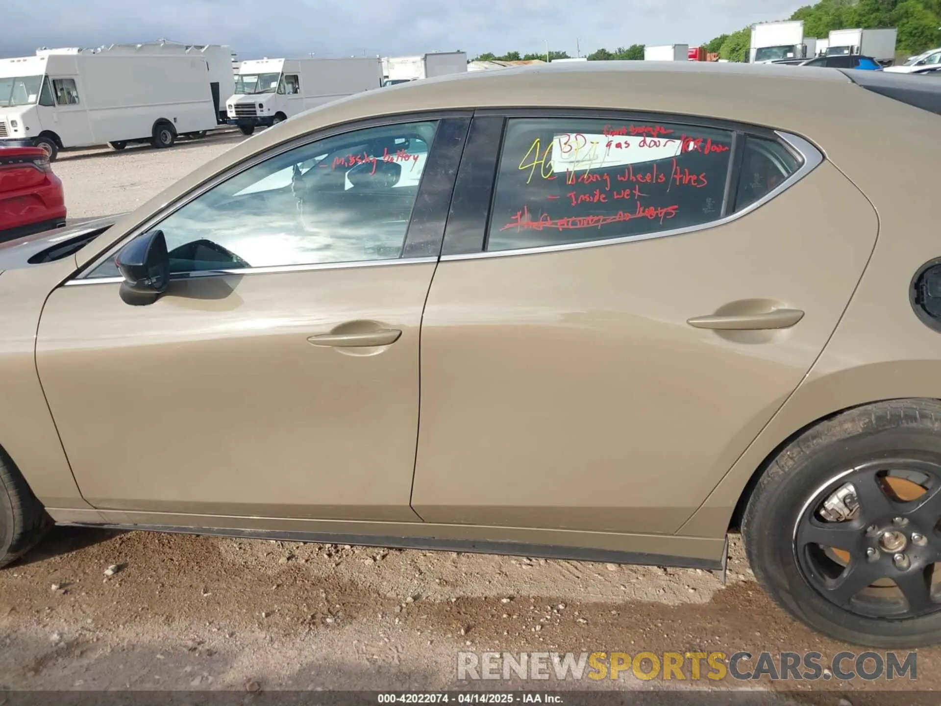 14 Photograph of a damaged car JM1BPBYY3R1704694 MAZDA MAZDA3 HATCHBACK 2024