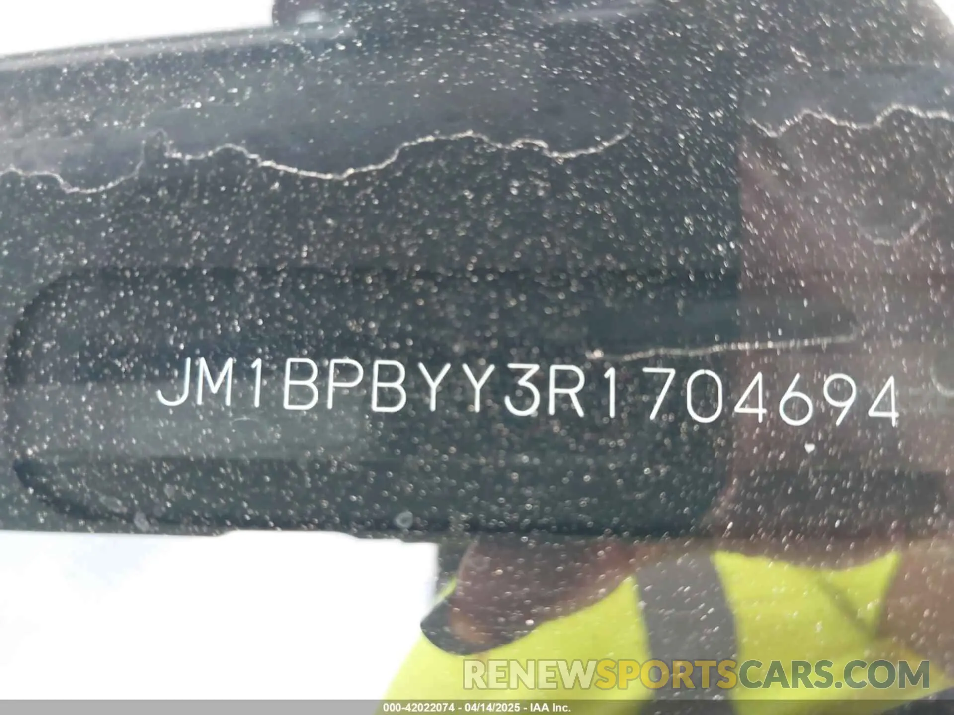 9 Photograph of a damaged car JM1BPBYY3R1704694 MAZDA MAZDA3 HATCHBACK 2024
