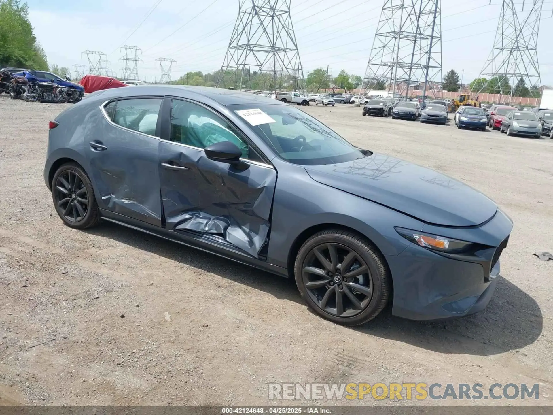 1 Photograph of a damaged car JM1BPBLM5S1772795 MAZDA MAZDA3 HATCHBACK 2025