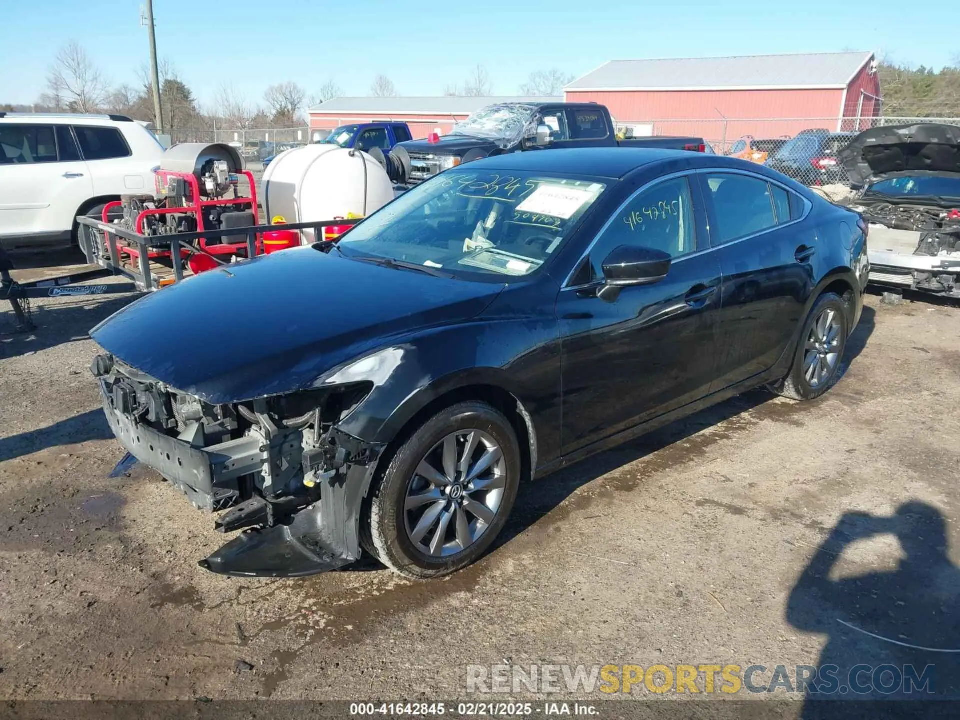 2 Фотография поврежденного автомобиля JM1GL1UM5K1509703 MAZDA MAZDA6 2019