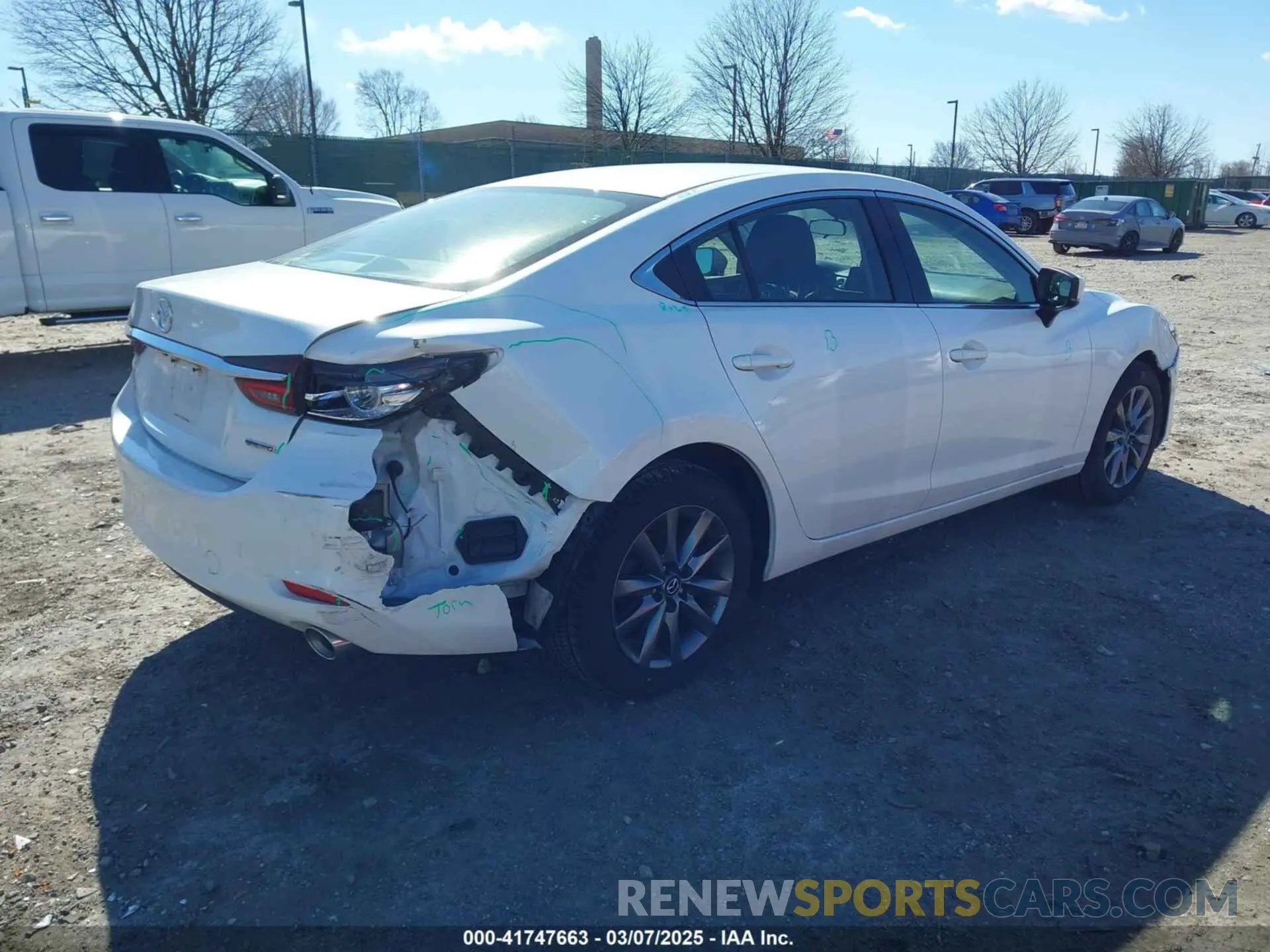 4 Photograph of a damaged car JM1GL1UM9K1510627 MAZDA MAZDA6 2019
