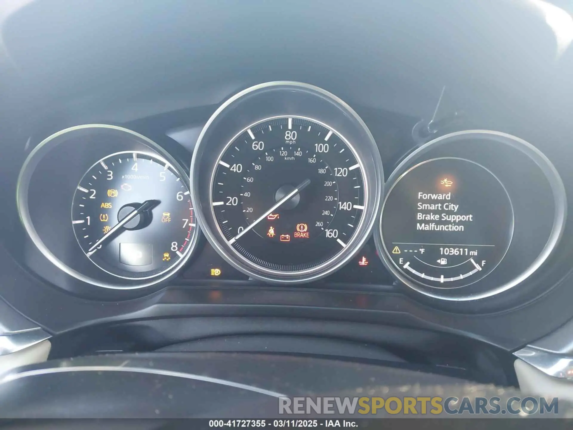 7 Photograph of a damaged car JM1GL1VM0K1506125 MAZDA MAZDA6 2019