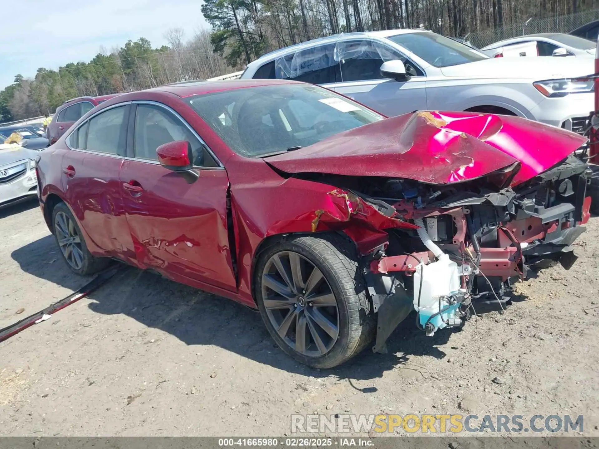 1 Фотография поврежденного автомобиля JM1GL1VM5K1501051 MAZDA MAZDA6 2019