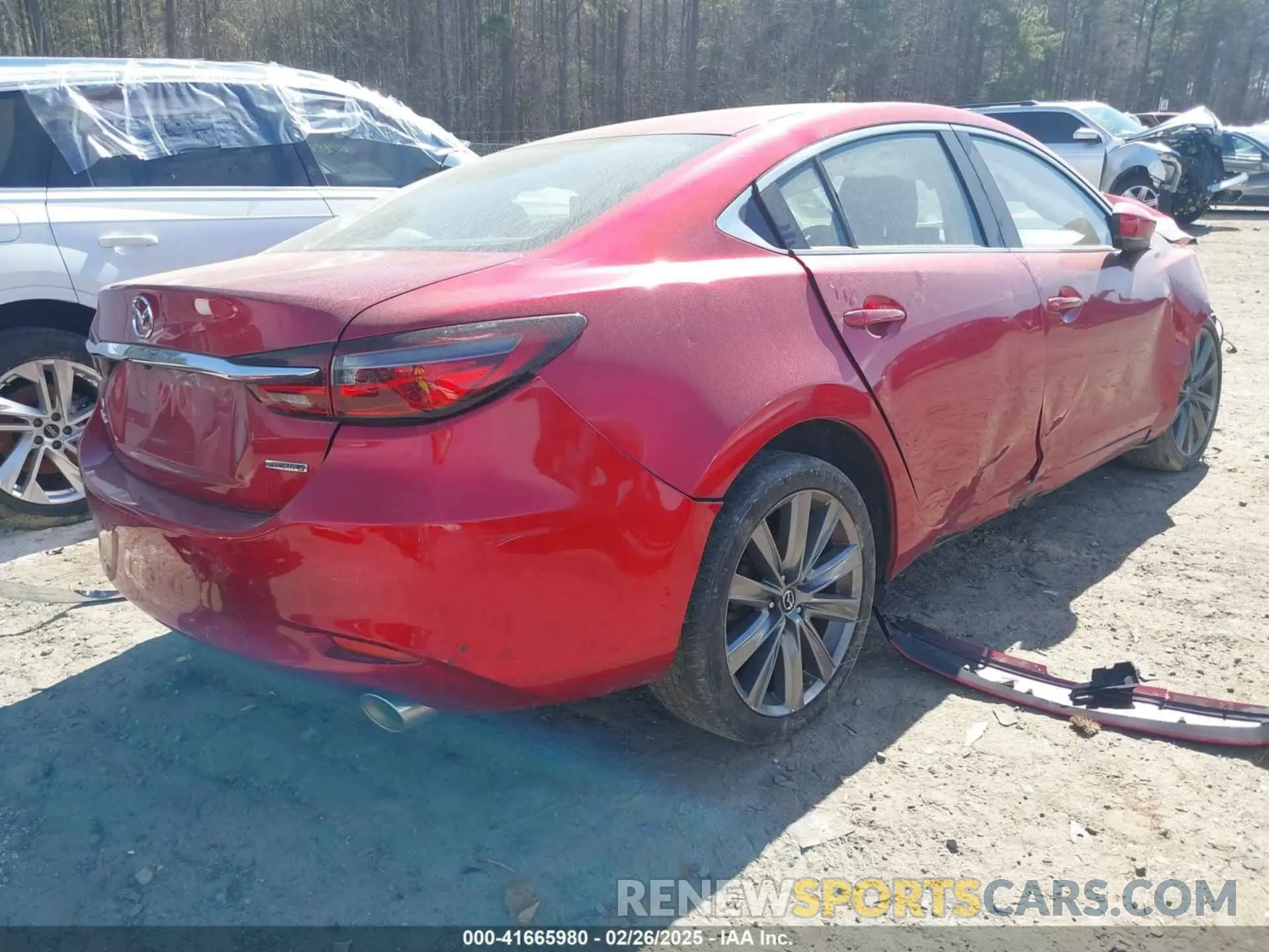 4 Фотография поврежденного автомобиля JM1GL1VM5K1501051 MAZDA MAZDA6 2019
