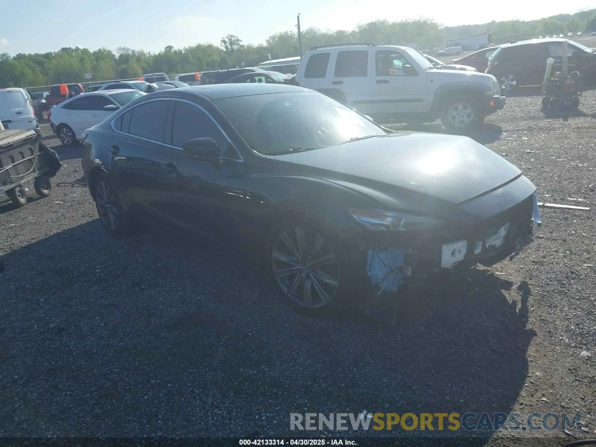 1 Фотография поврежденного автомобиля JM1GL1WY5K1508499 MAZDA MAZDA6 2019