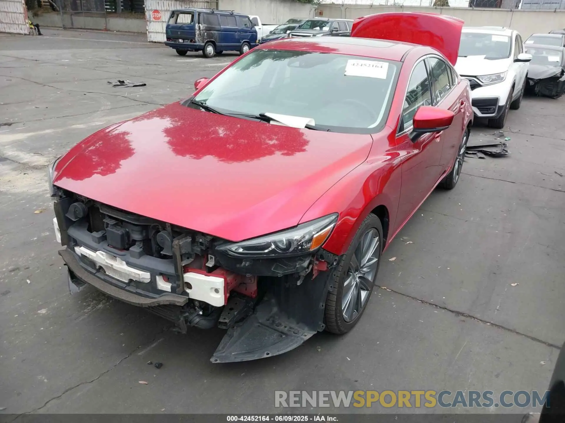2 Photograph of a damaged car JM1GL1TY8L1511600 MAZDA MAZDA6 2020