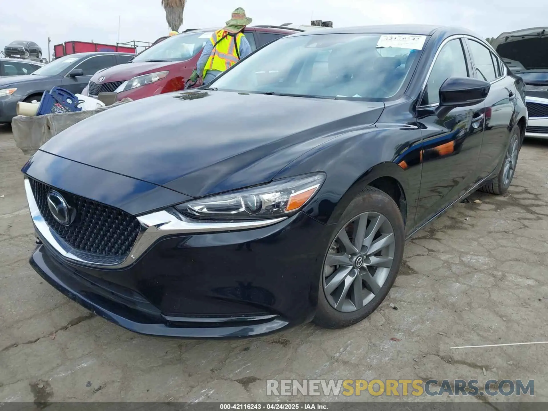 2 Фотография поврежденного автомобиля JM1GL1UM1L1515077 MAZDA MAZDA6 2020