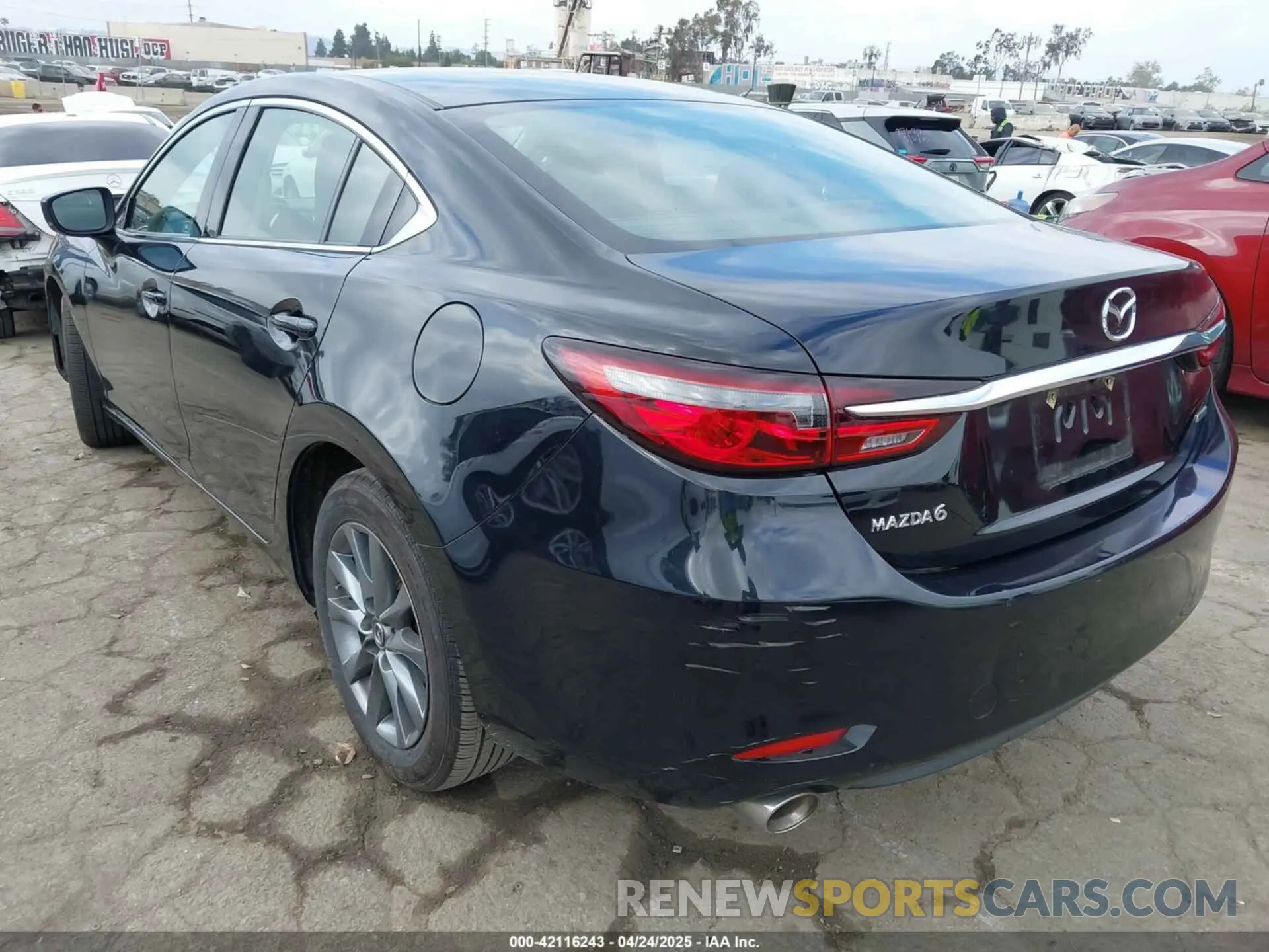 3 Фотография поврежденного автомобиля JM1GL1UM1L1515077 MAZDA MAZDA6 2020