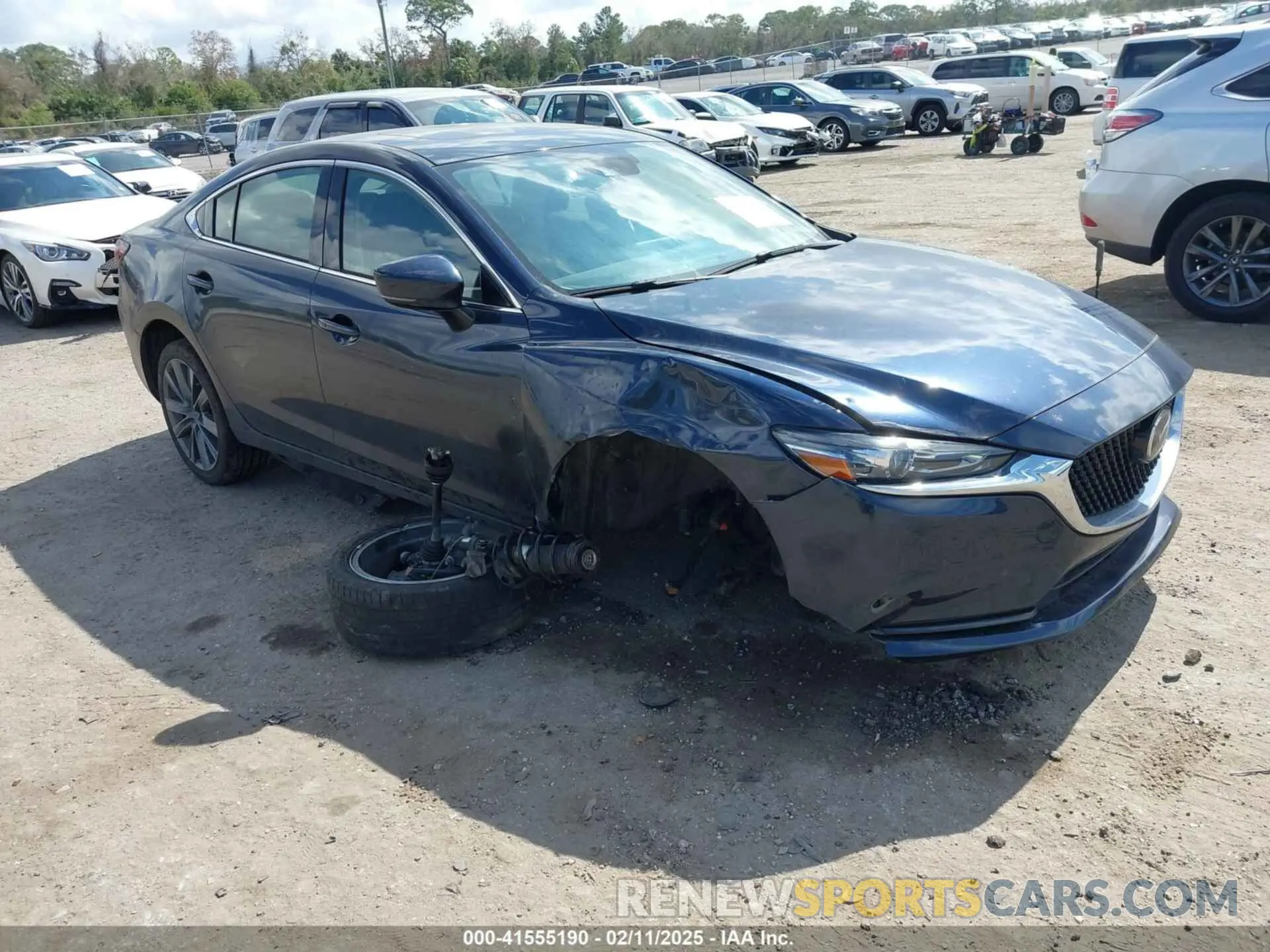 1 Фотография поврежденного автомобиля JM1GL1VM2L1527334 MAZDA MAZDA6 2020