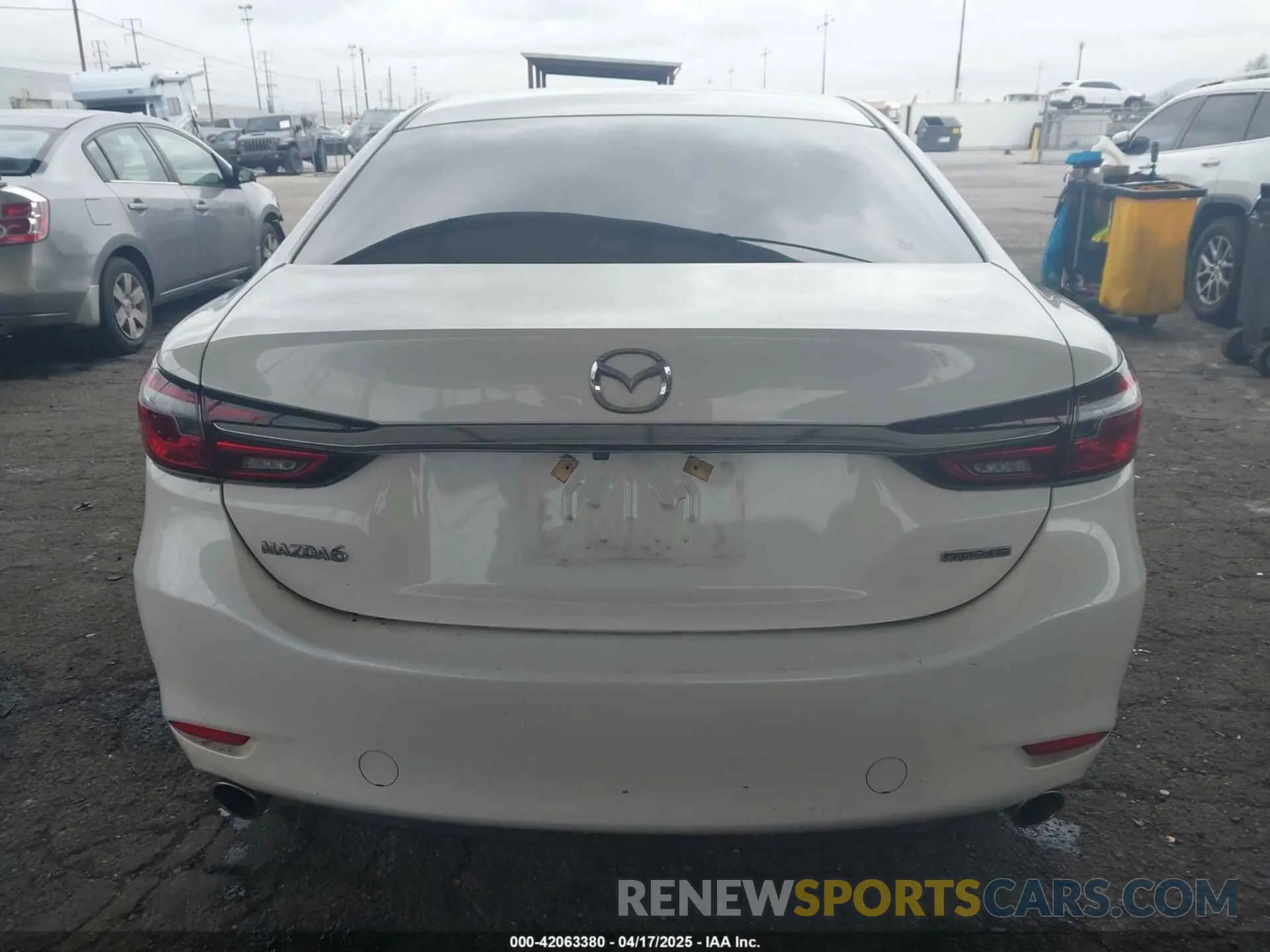16 Фотография поврежденного автомобиля JM1GL1UM3M1610287 MAZDA MAZDA6 2021