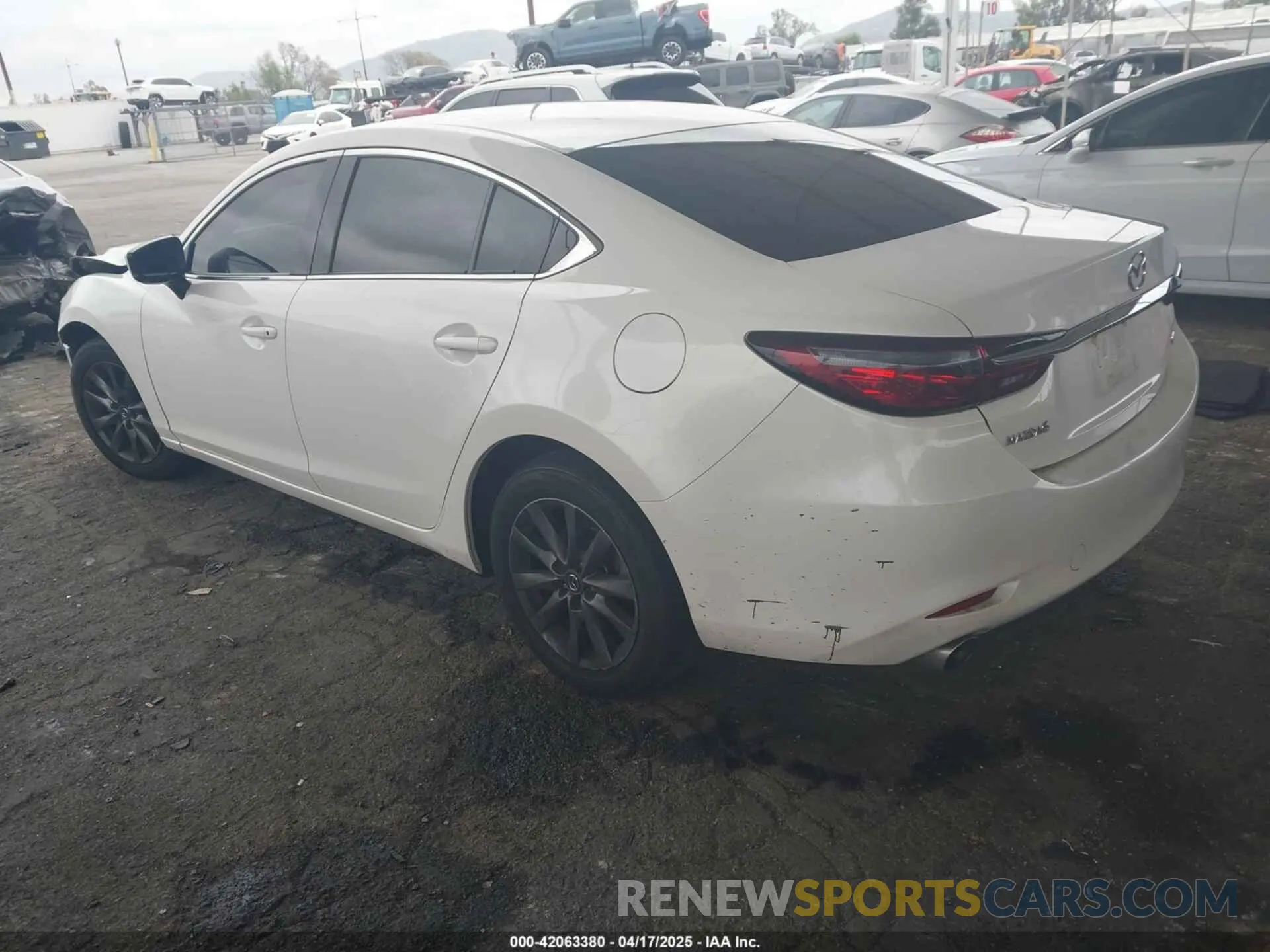 3 Фотография поврежденного автомобиля JM1GL1UM3M1610287 MAZDA MAZDA6 2021