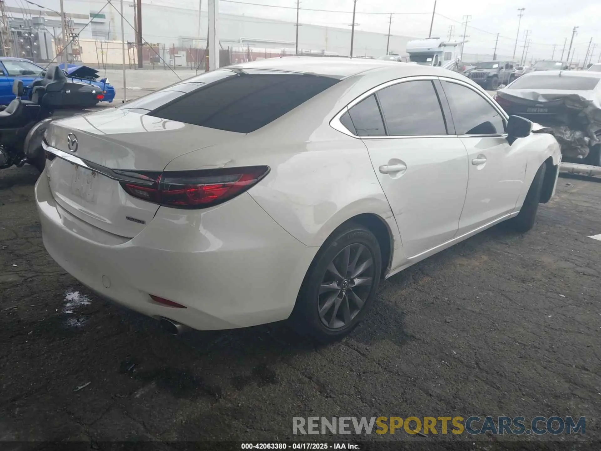 4 Фотография поврежденного автомобиля JM1GL1UM3M1610287 MAZDA MAZDA6 2021