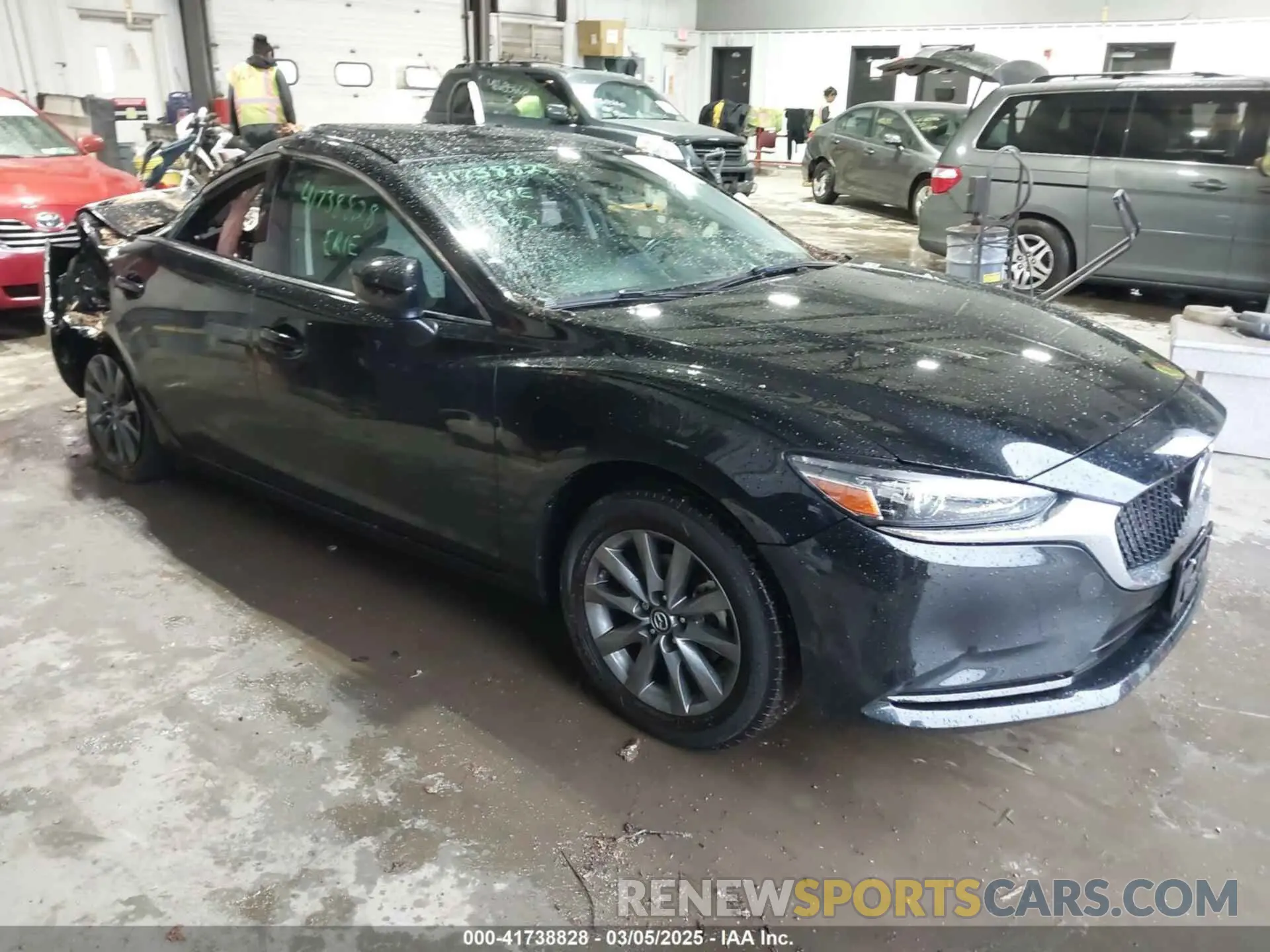 1 Photograph of a damaged car JM1GL1UM9M1613243 MAZDA MAZDA6 2021