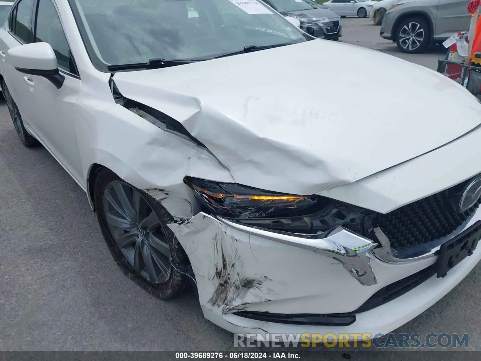 6 Photograph of a damaged car JM1GL1VM1M1603501 MAZDA MAZDA6 2021