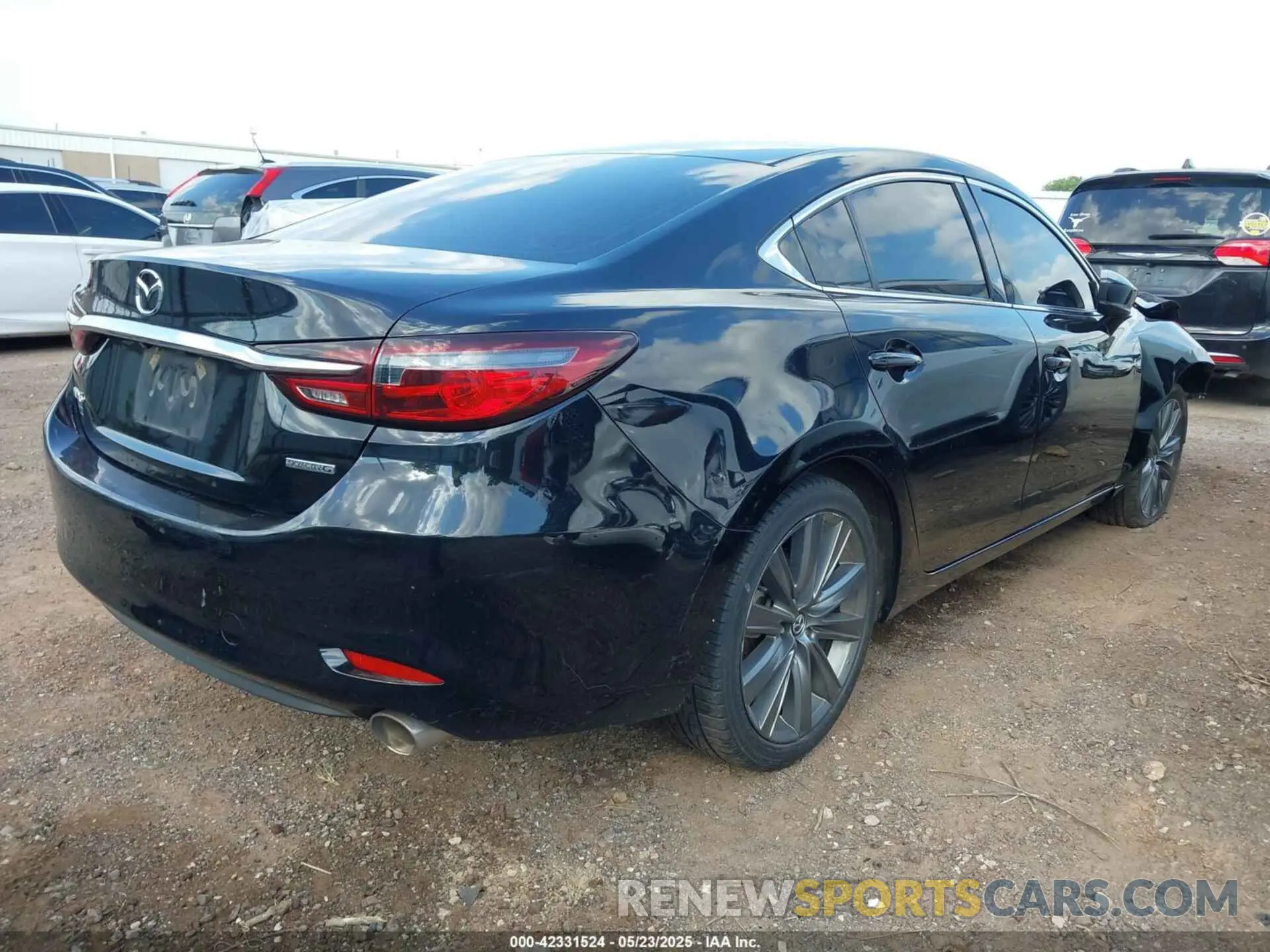 4 Photograph of a damaged car JM1GL1VM3M1604424 MAZDA MAZDA6 2021
