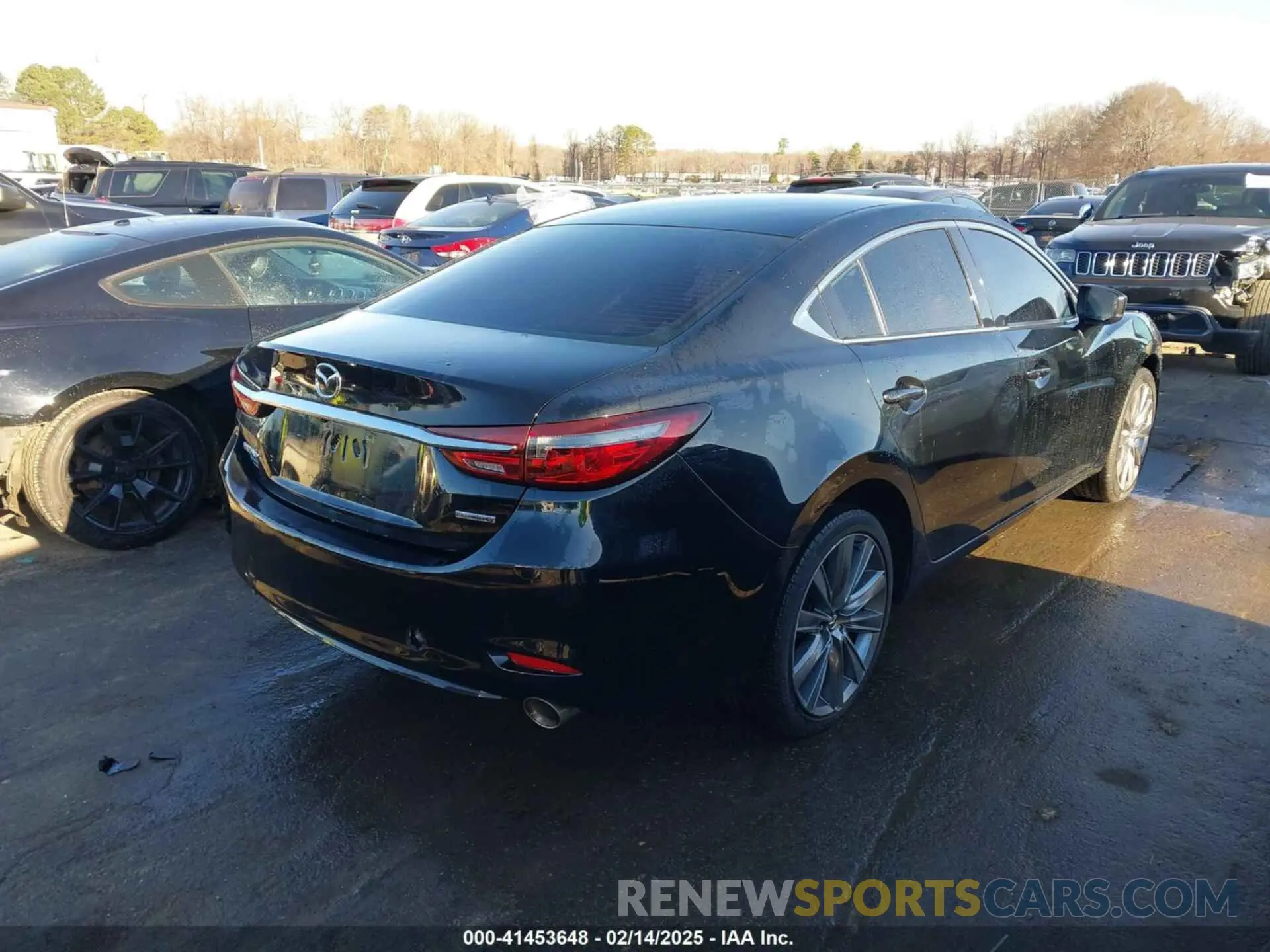 4 Фотография поврежденного автомобиля JM1GL1VM4M1602360 MAZDA MAZDA6 2021