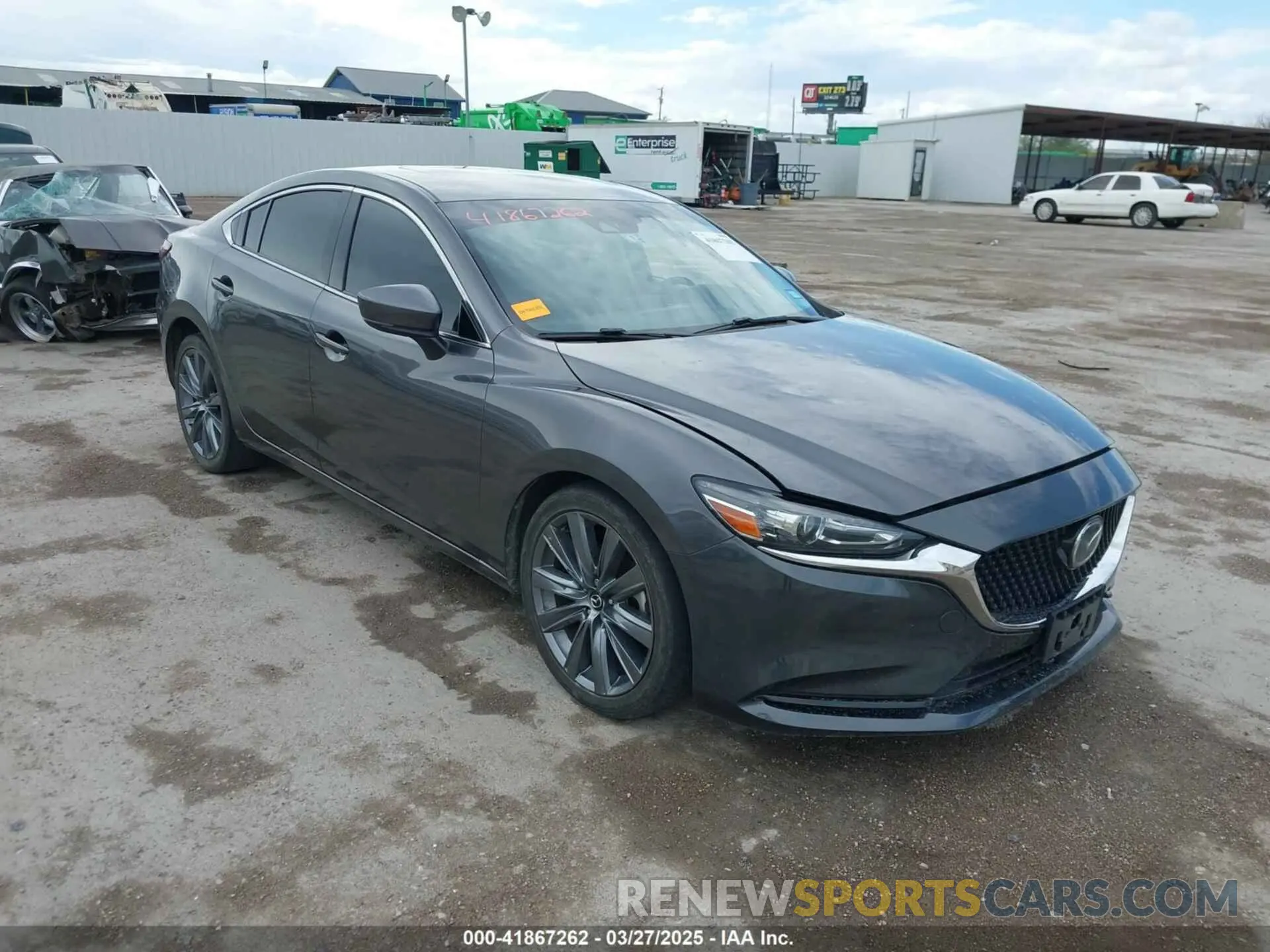 1 Фотография поврежденного автомобиля JM1GL1VM5M1601315 MAZDA MAZDA6 2021
