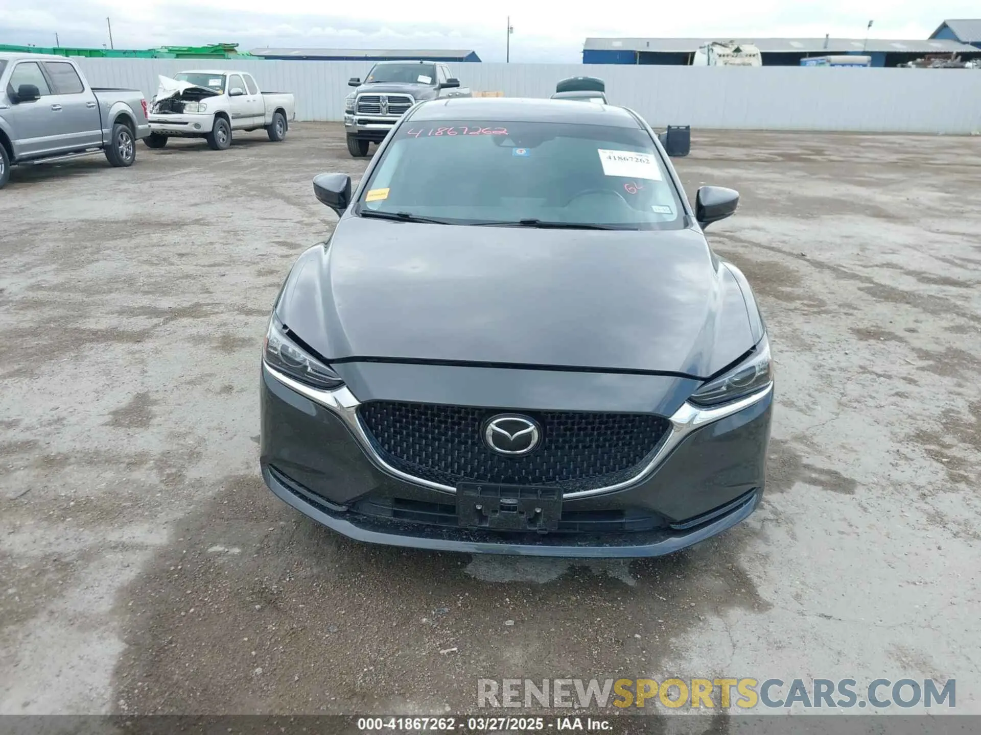 12 Фотография поврежденного автомобиля JM1GL1VM5M1601315 MAZDA MAZDA6 2021