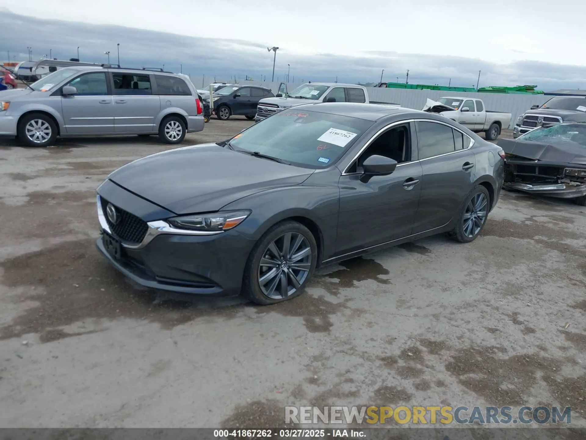 2 Фотография поврежденного автомобиля JM1GL1VM5M1601315 MAZDA MAZDA6 2021