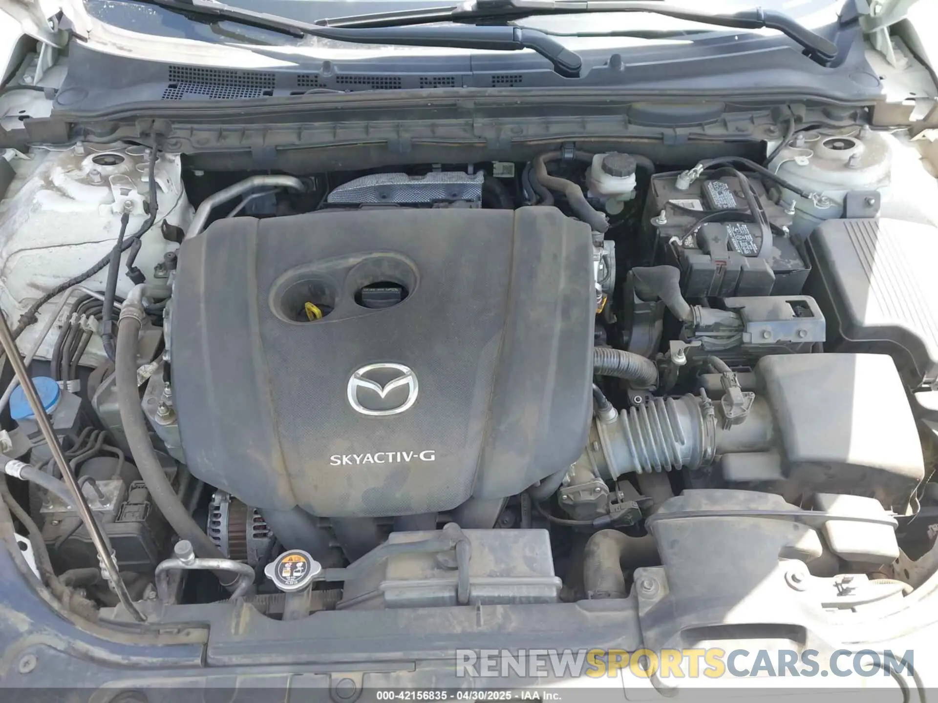 10 Фотография поврежденного автомобиля JM1GL1VM6M1600318 MAZDA MAZDA6 2021